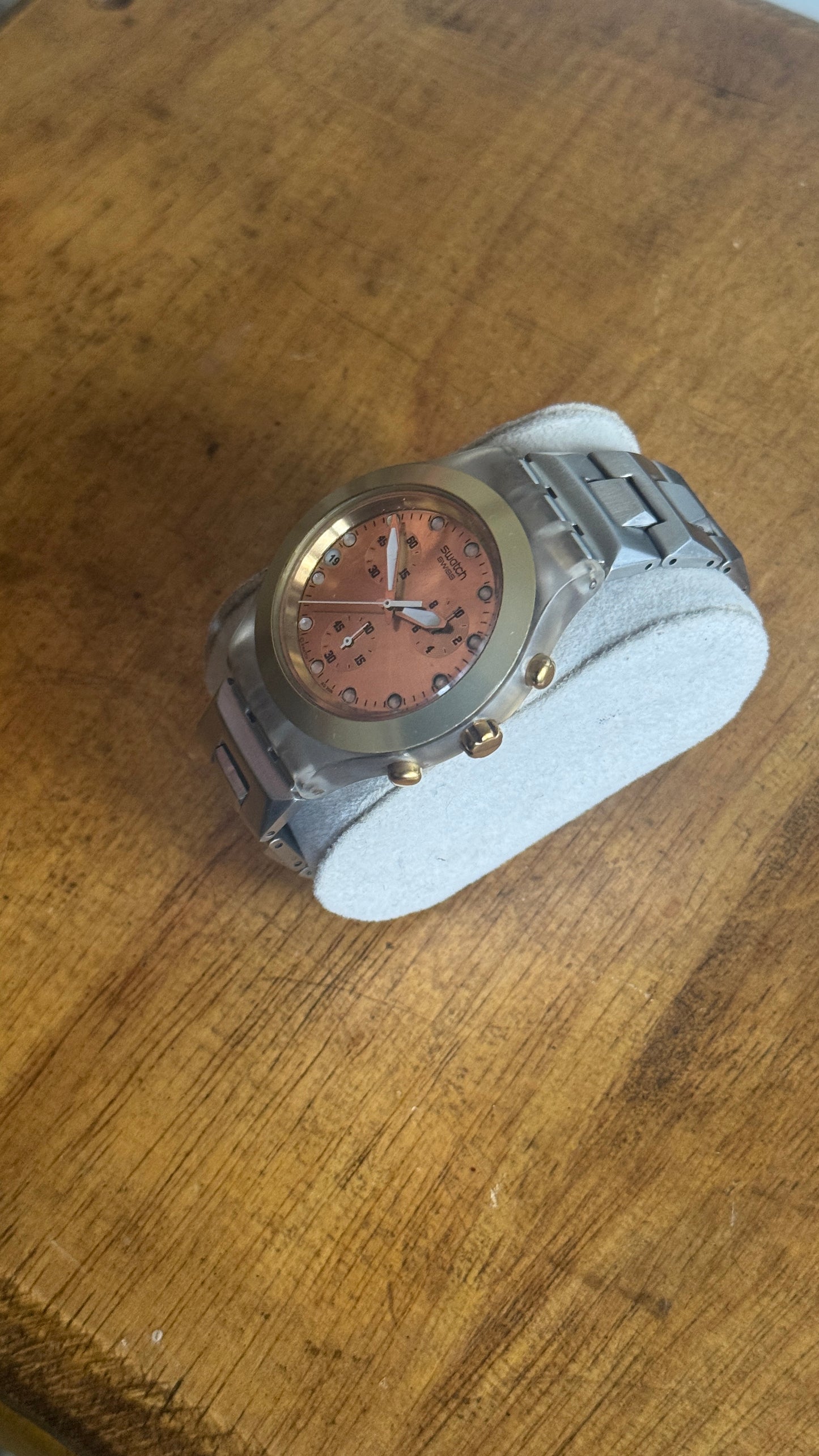 Pre Owned Swatch Irony Chronograph Watch