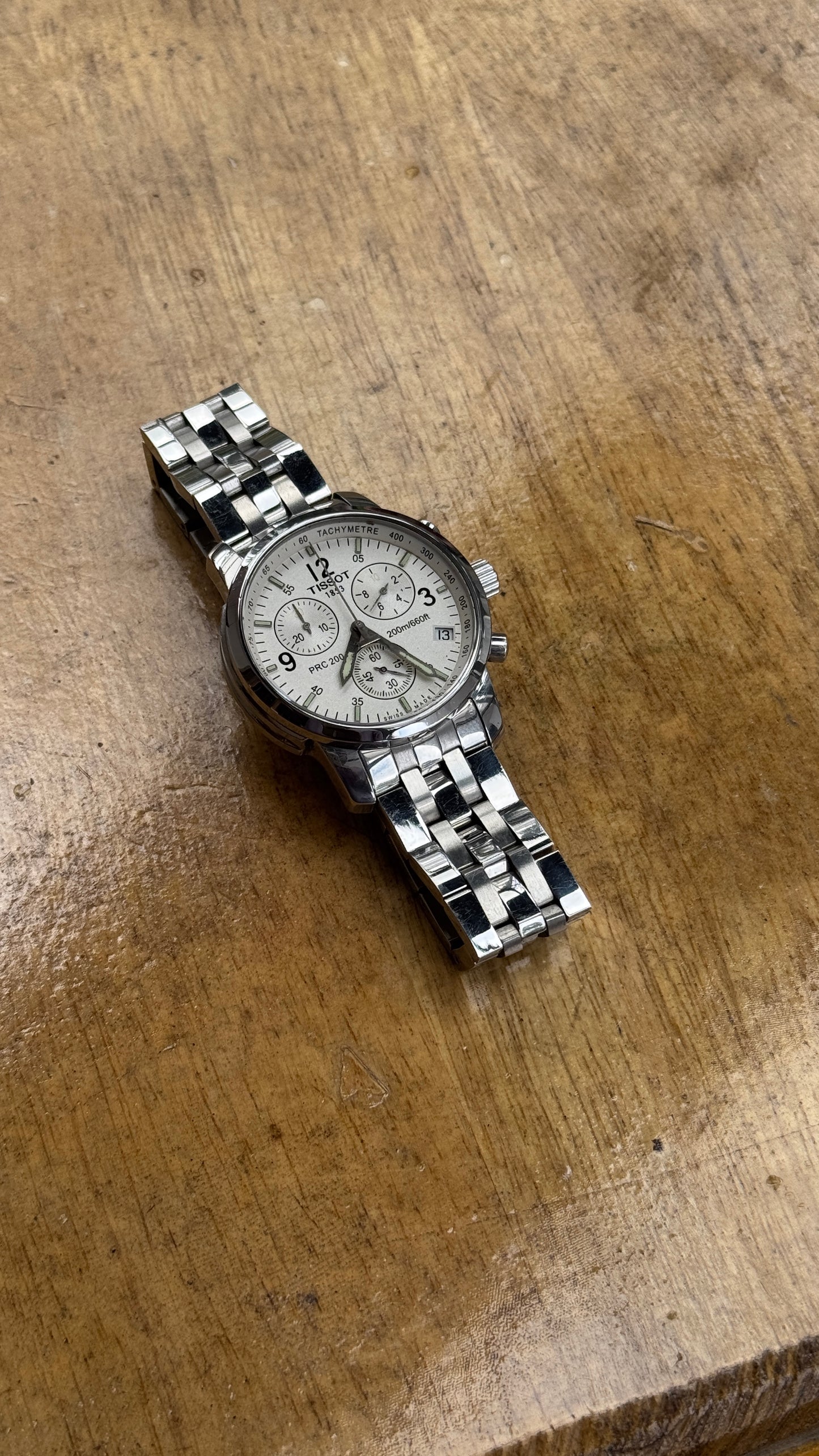 Pre Owned Tissot PRC 200 Chronograph Watch