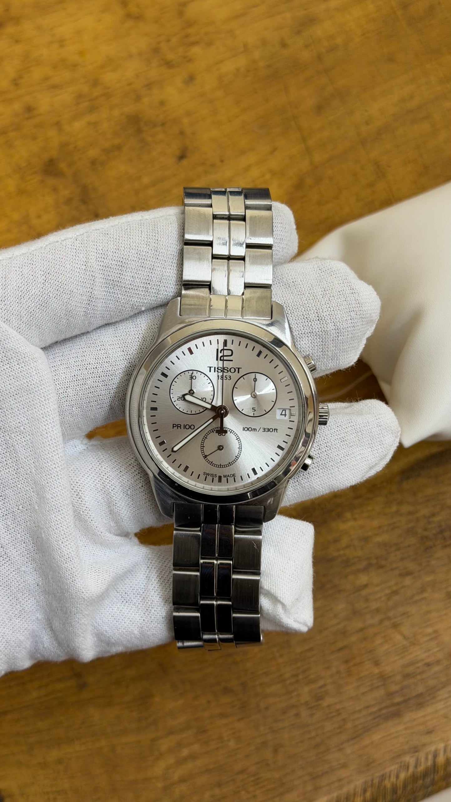 Pre Owned Tissot PR100 Chronograph Watch