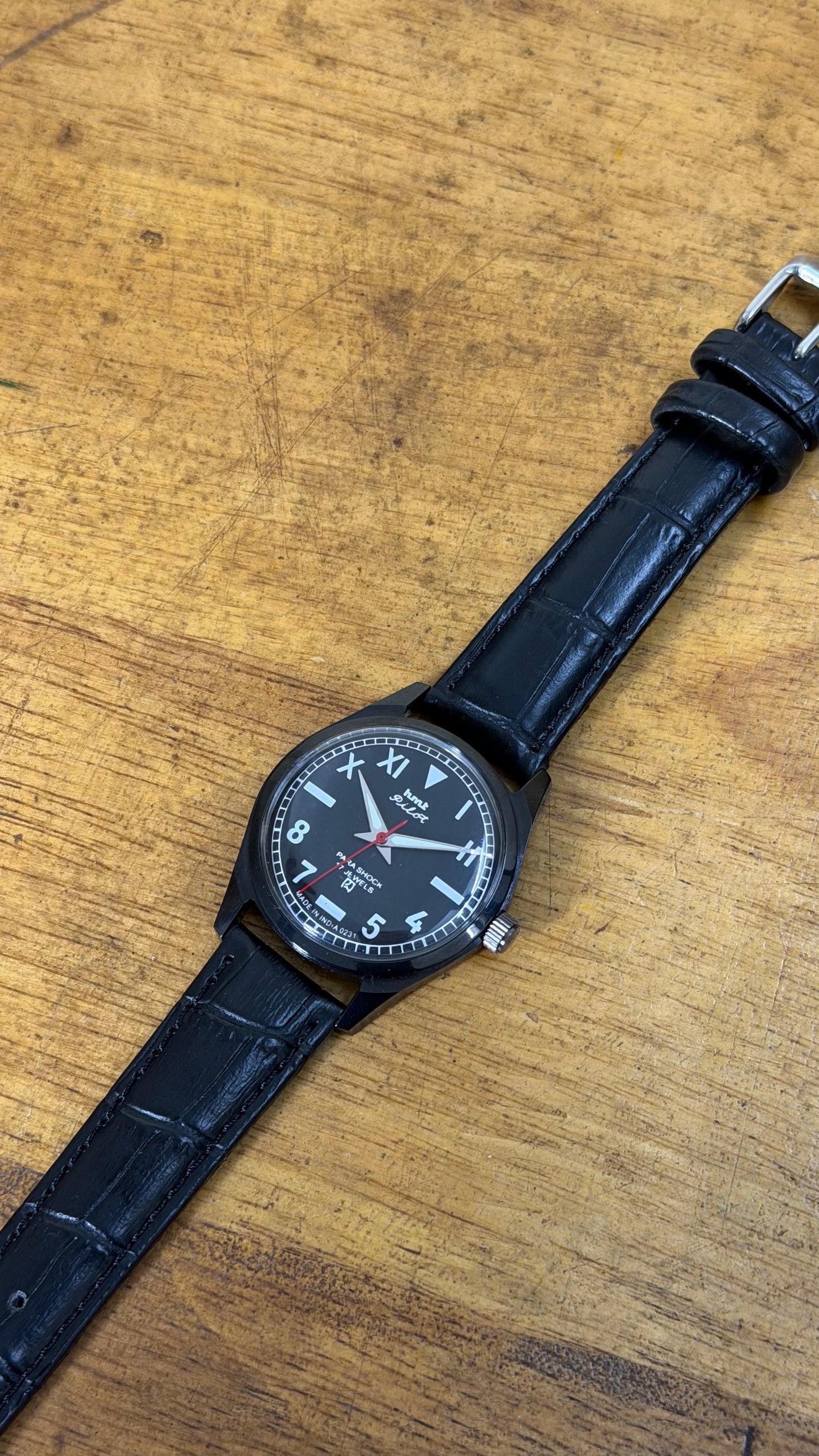 Pre Owned Vintage HMT Pilot - 1980s - Restored