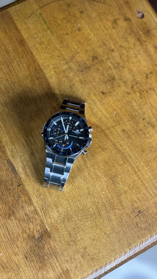 Pre Owned Casio Edifice Chronograph Watch