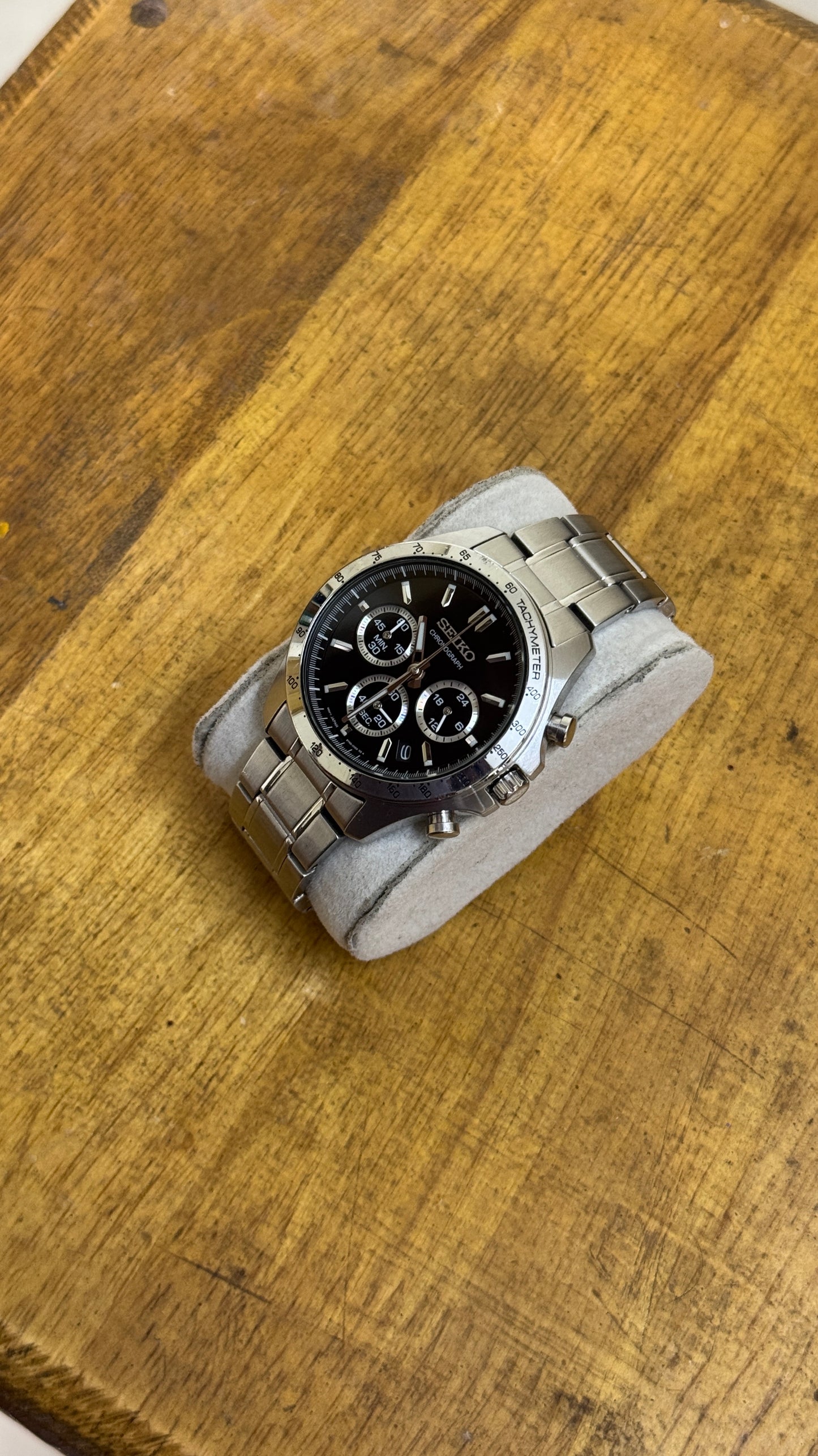 Pre Owned Seiko Spirit Chronograph Watch