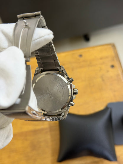 Pre Owned Seiko Chronograph Titanium