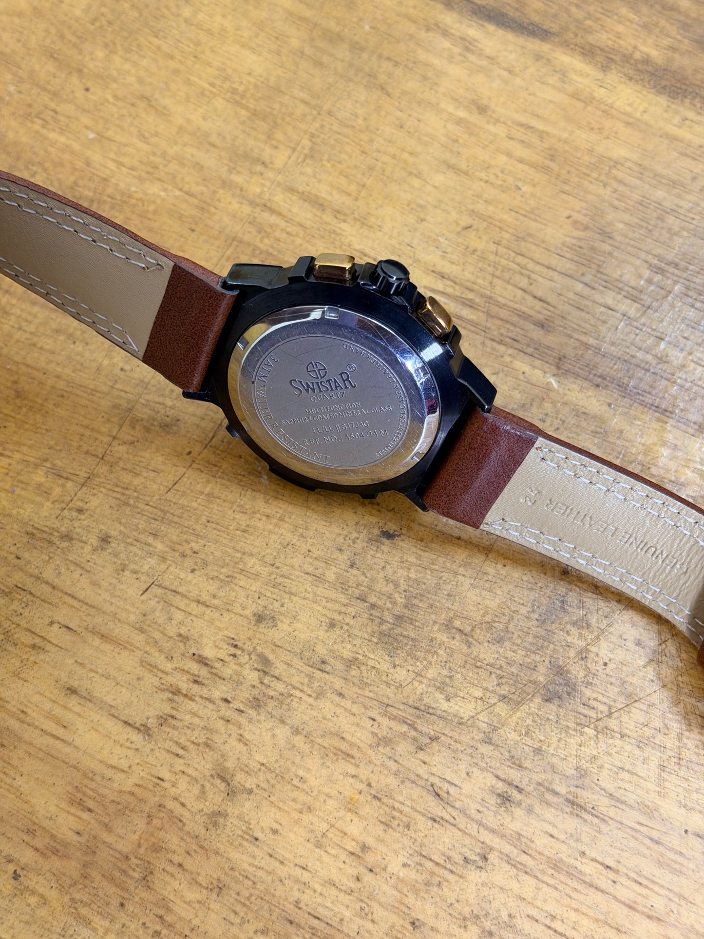 Pre Owned Swistar Dual Time Watch