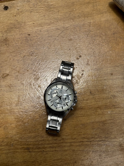 Pre Owned Casio Edifice Chronograph Watch