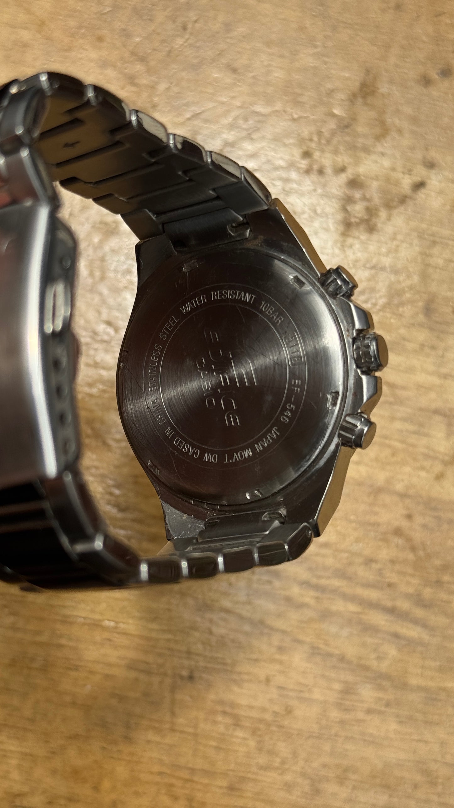 Pre Owned Casio Edifice Chronograph Watch