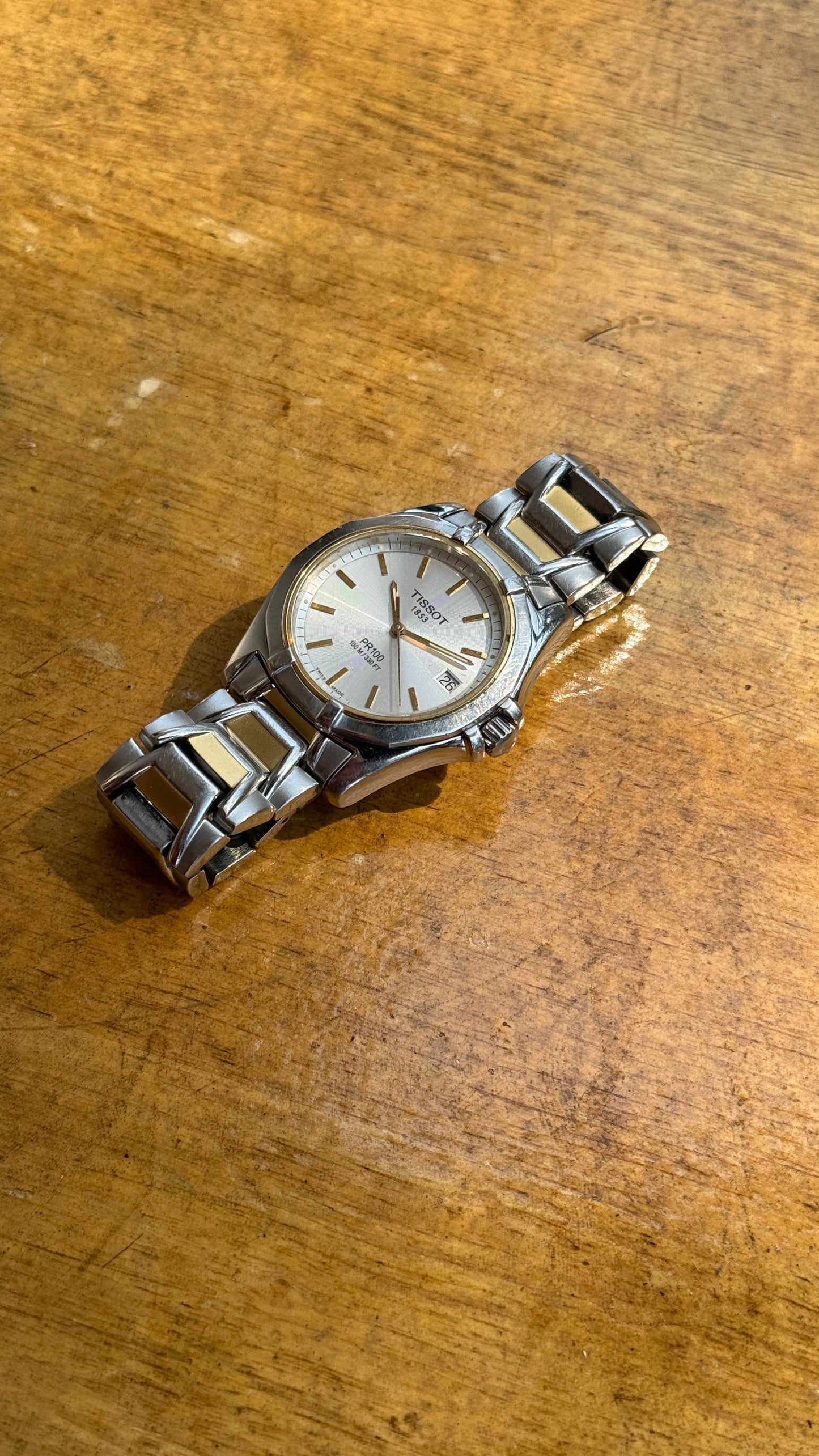 Pre Owned TISSOT 1853 PR100 2-TONE