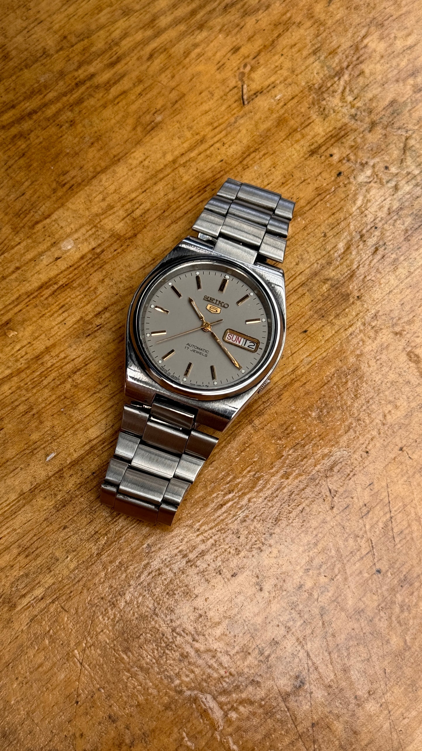 Pre Owned Vintage Seiko 5 Automatic