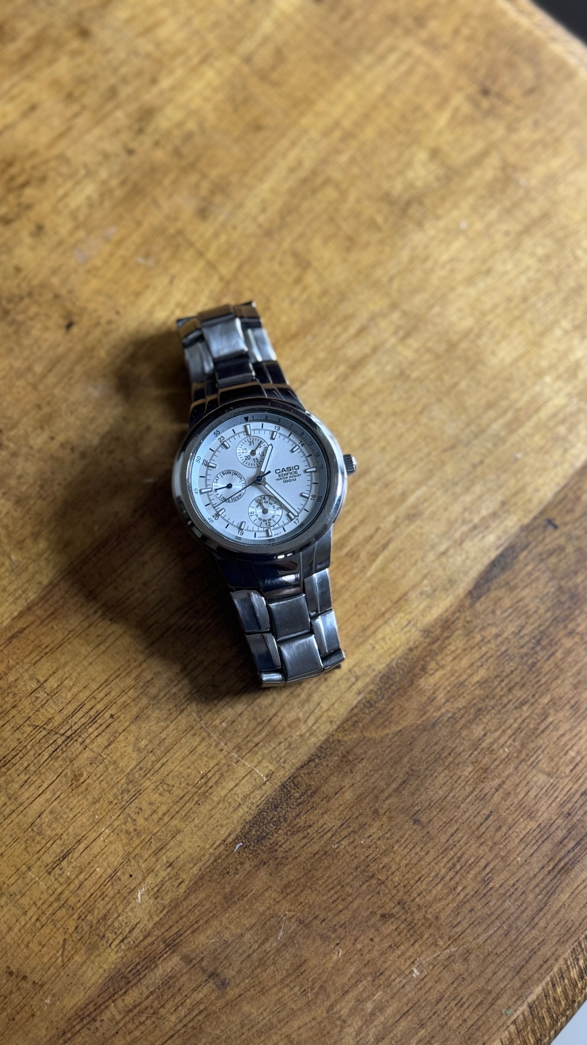 Edifice Watch Casio Ef 305 Pre Owned Casio Edifice EF 305