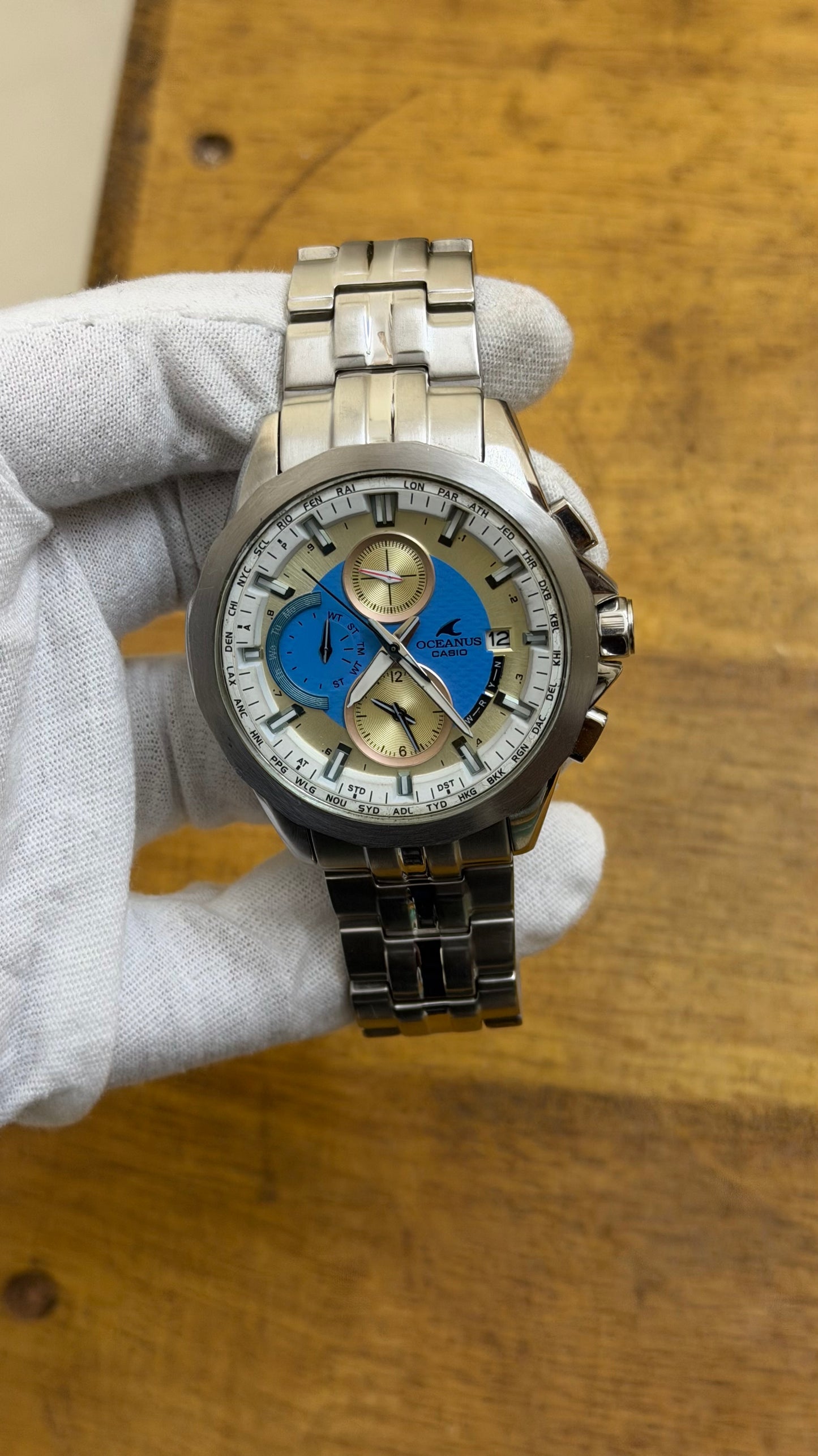 Pre Owned Casio Oceanus Manta