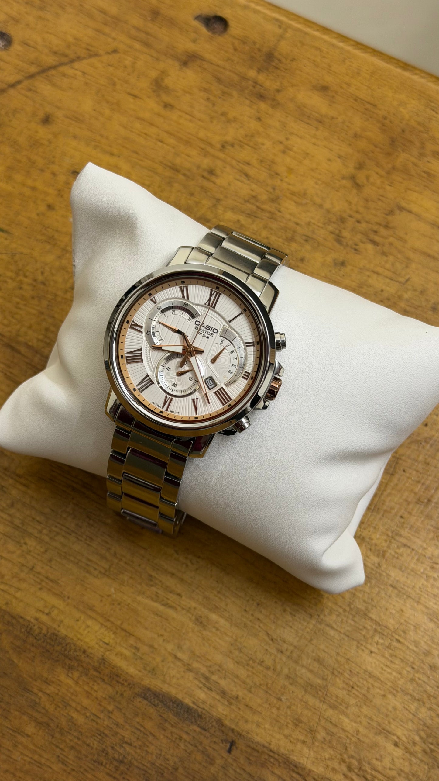 Pre Owned Casio Beside Chronograph Watch