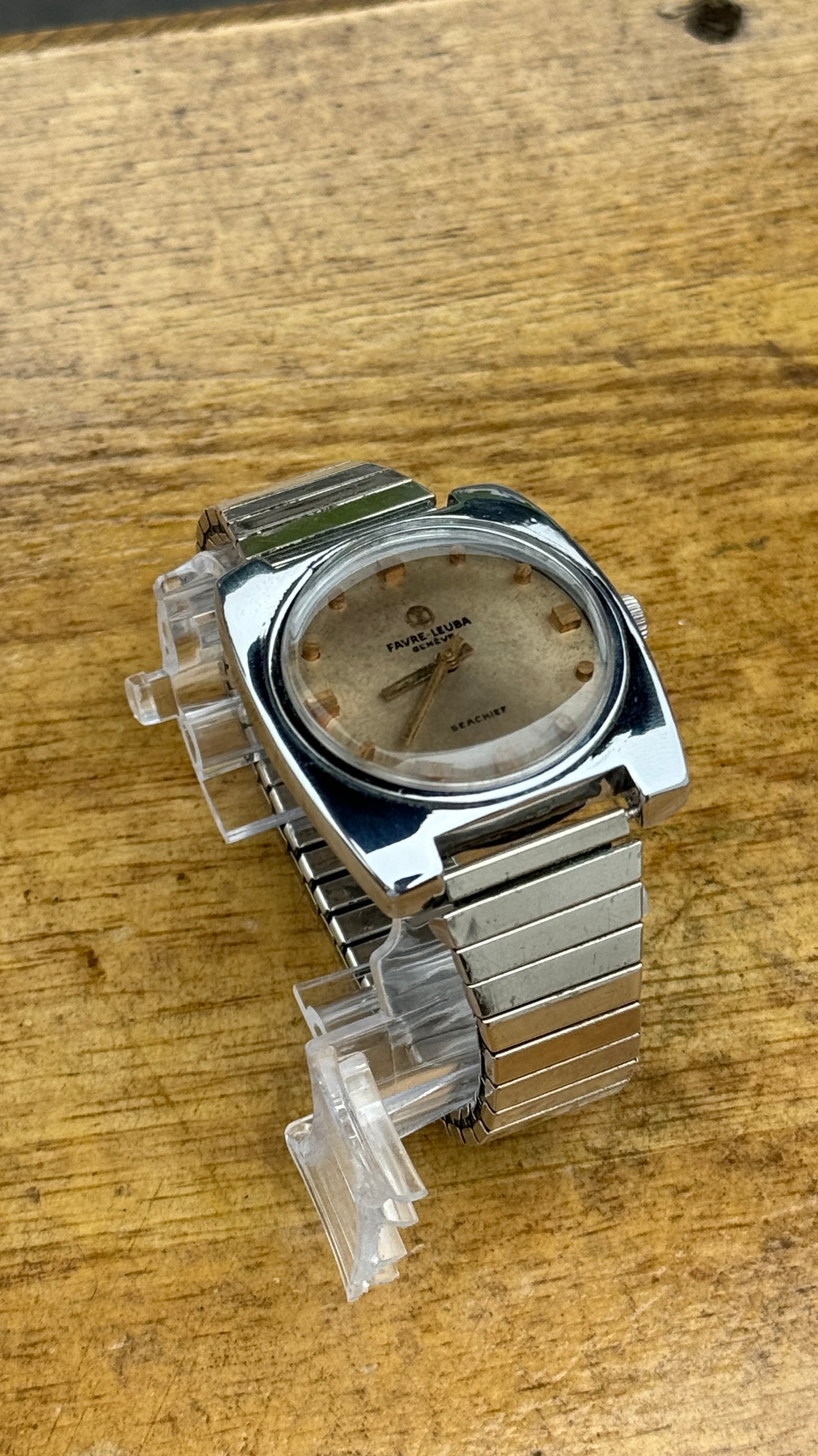 Pre Owned Vintage Favre Leuba Sea Chief 1970s - Manual Winding Watch