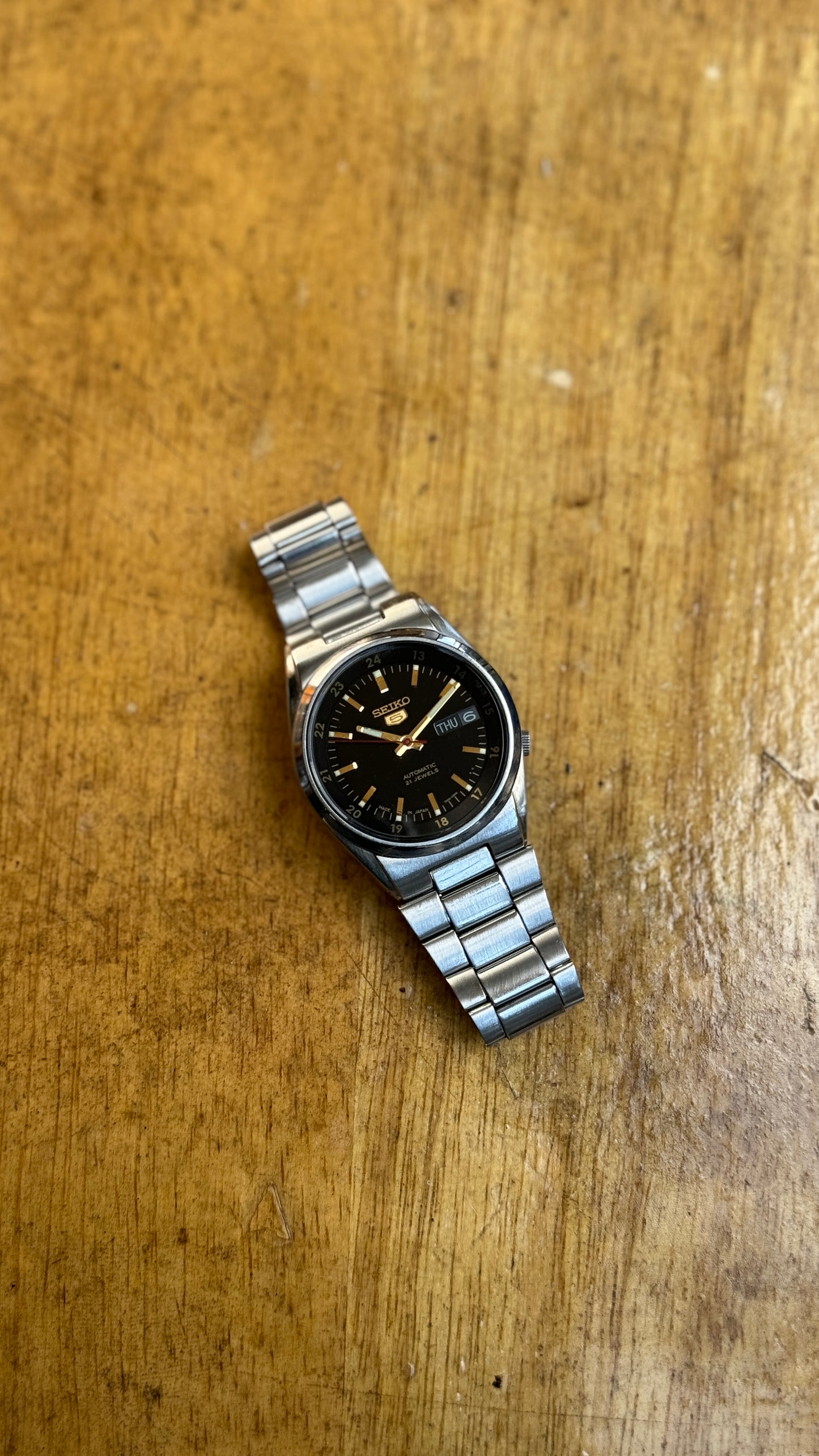 Pre Owned Vintage Seiko 5 Automatic