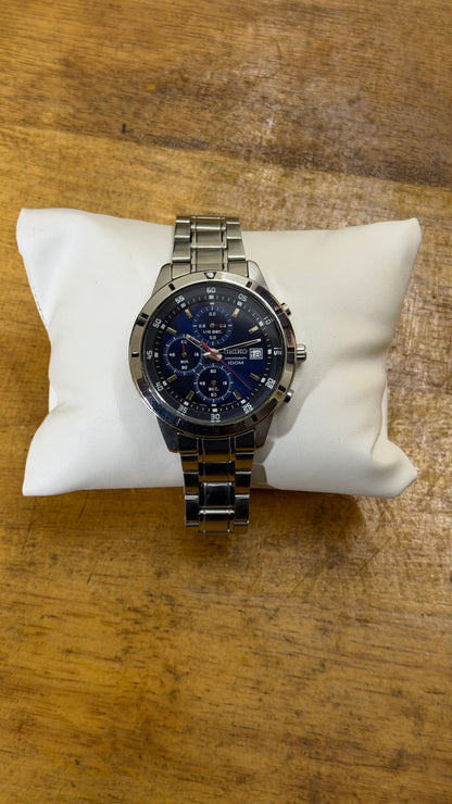 Pre Owned Seiko Chronograph Watch