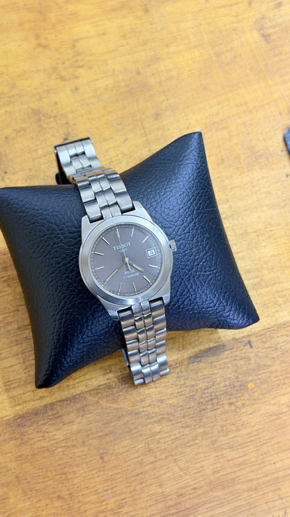 Pre Owned Tissot Titanium Quartz Watch