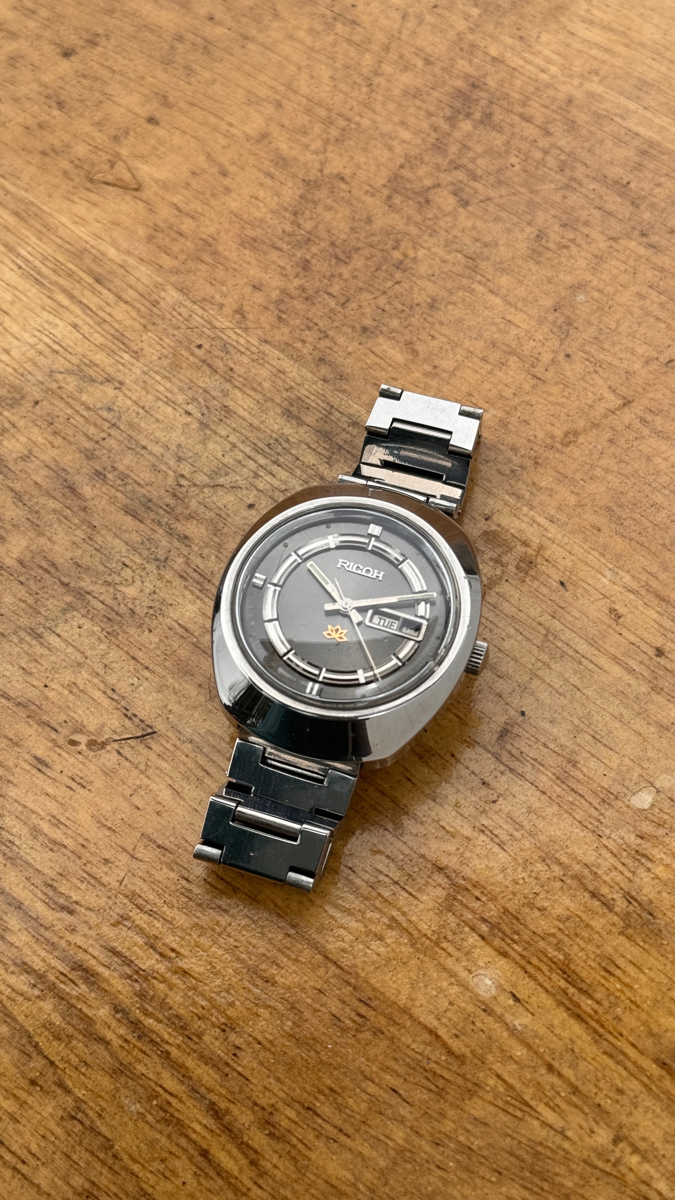 2025年新作アイテムが続々登場 Owned Pre Vintage THEWATCHPROJECTS – 1980s - Automatic Ricoh クォーツ式