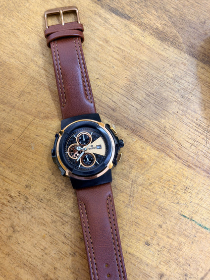 Pre Owned Swistar Dual Time Watch
