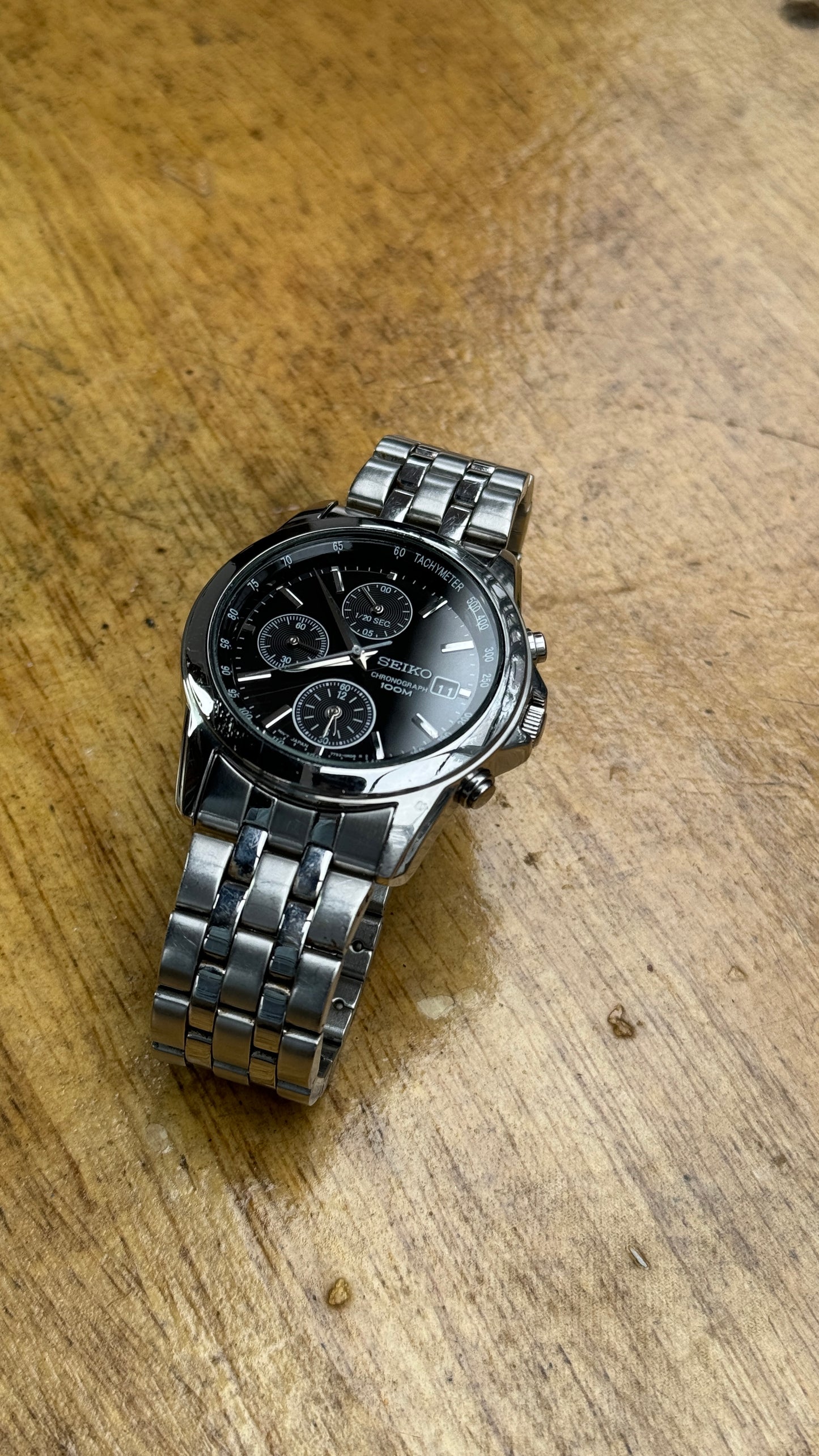 Pre Owned Seiko Chronograph 7T92