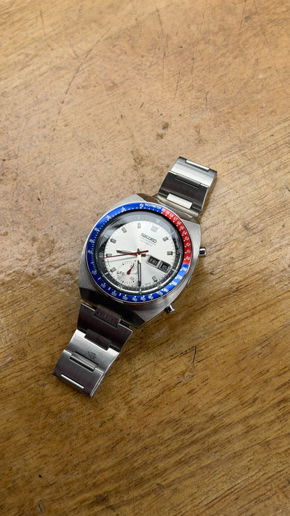 Pre Owned Vintage Seiko Automatic Chronograph (Super Rare & Well Preserved)
