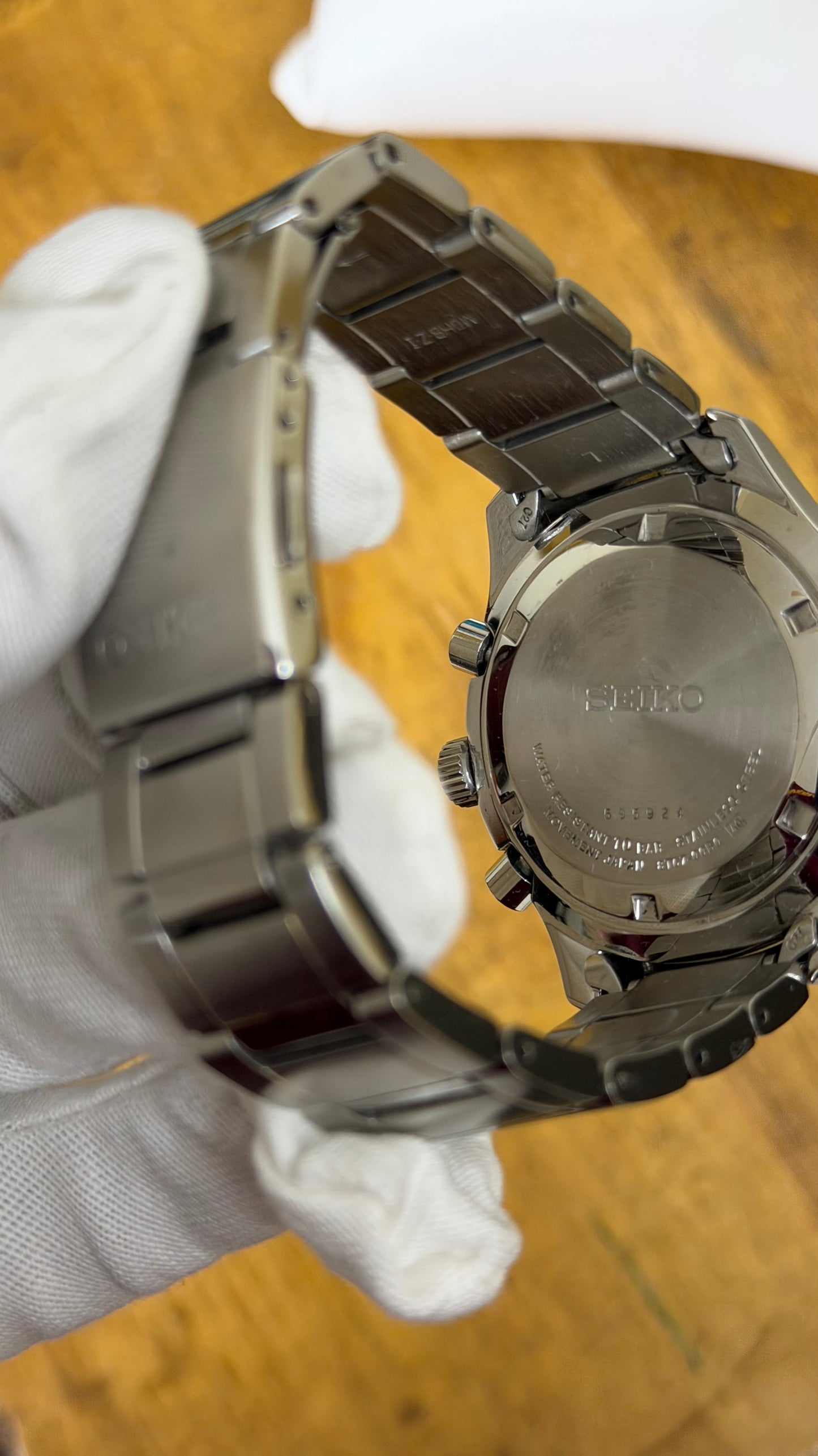 Pre Owned Seiko Chronograph Watch