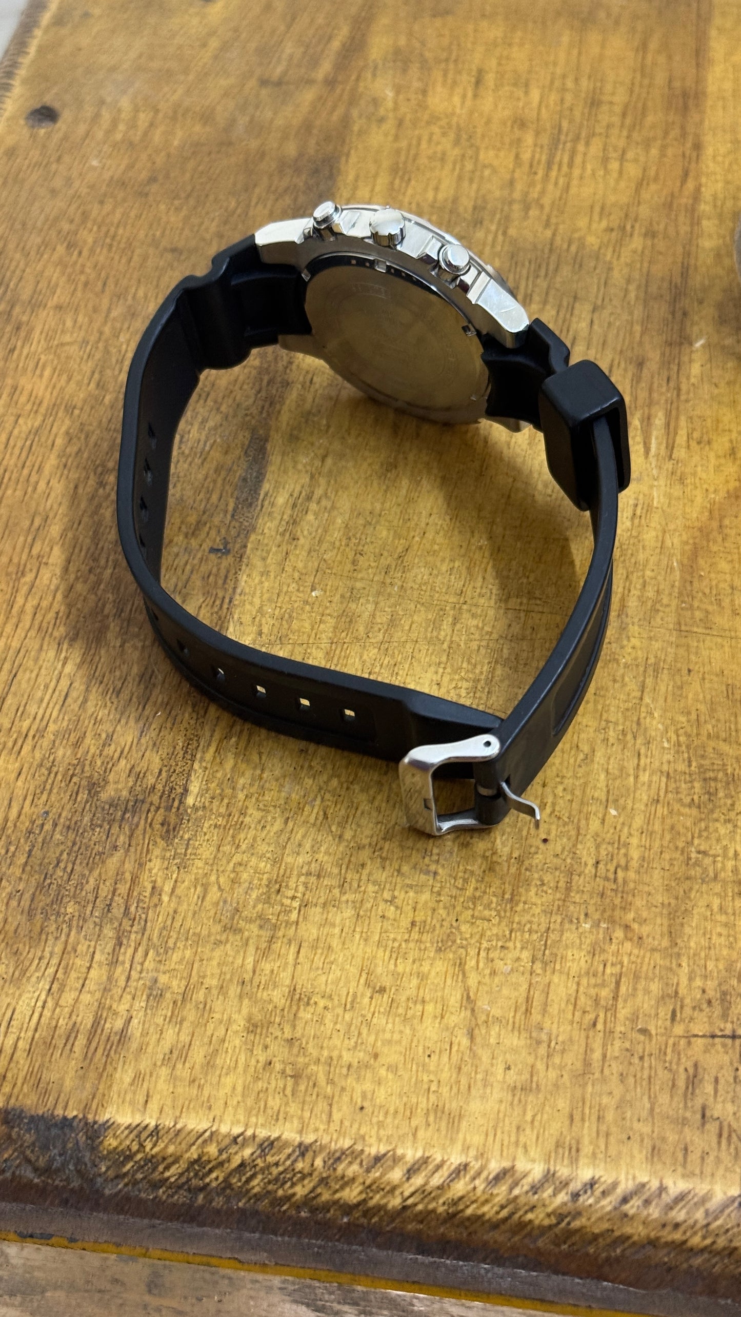 Pre Owned casio chronograph watch