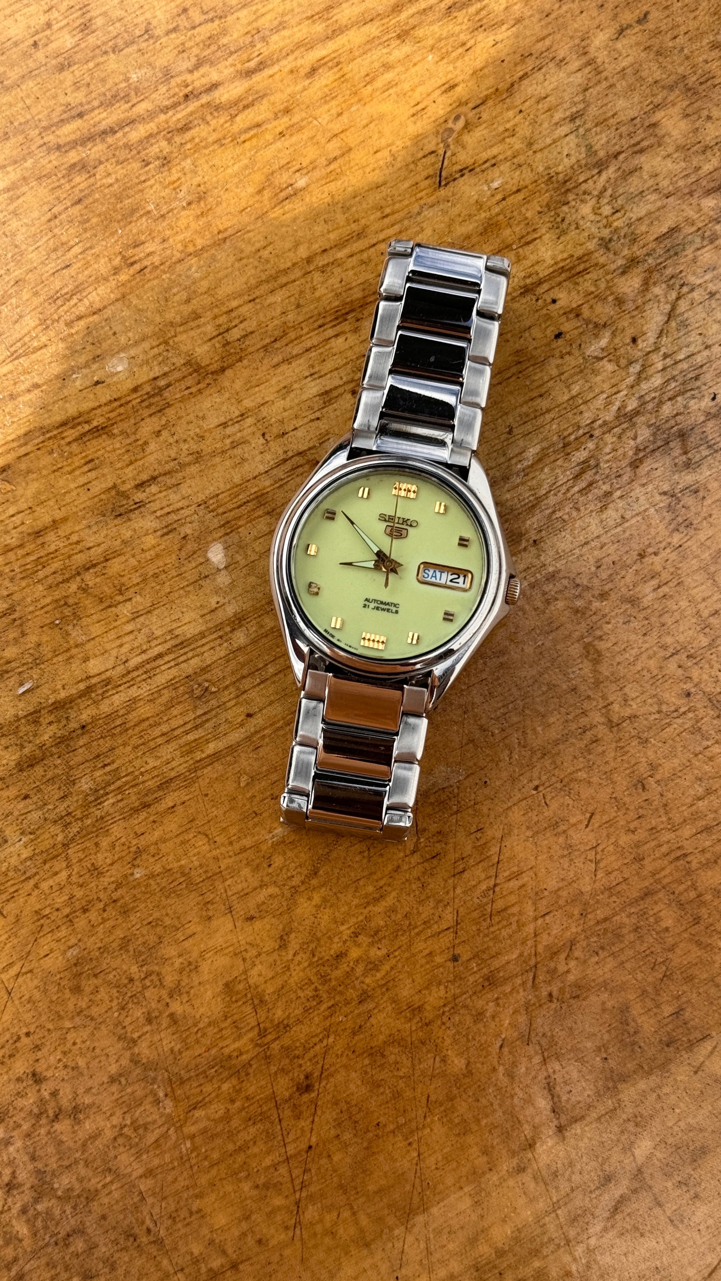 Pre Owned Vintage Seiko 5 Automatic