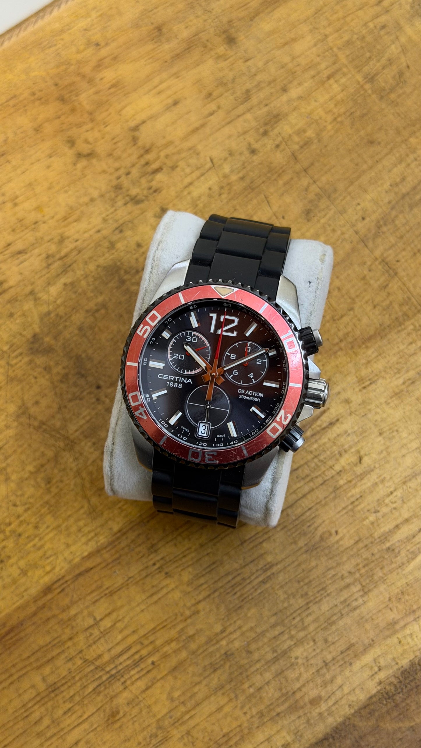 Pre Owned Certina DS Action Chronograph Watch