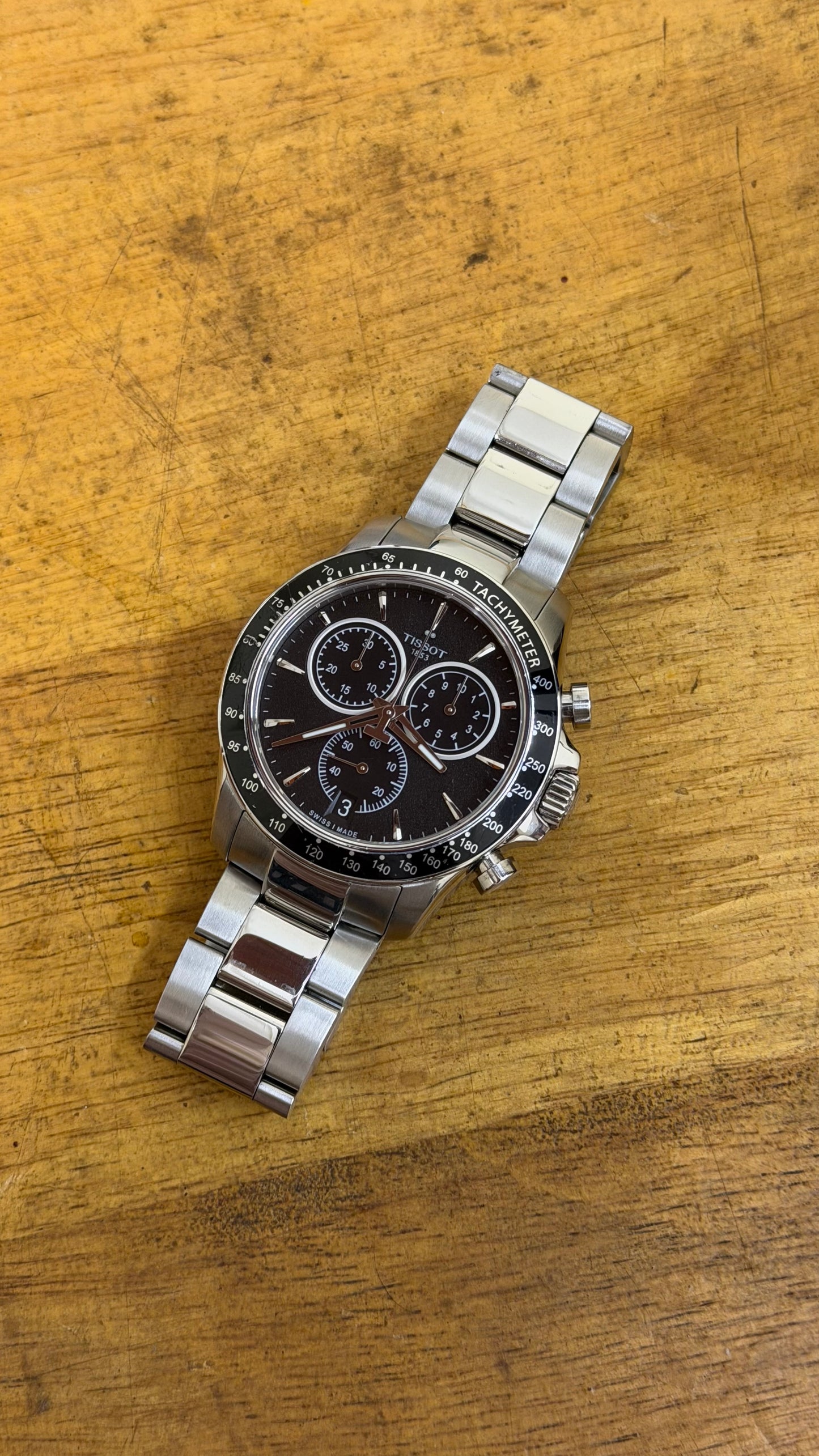 Pre Owned Tissot V8 Chronograph Watch