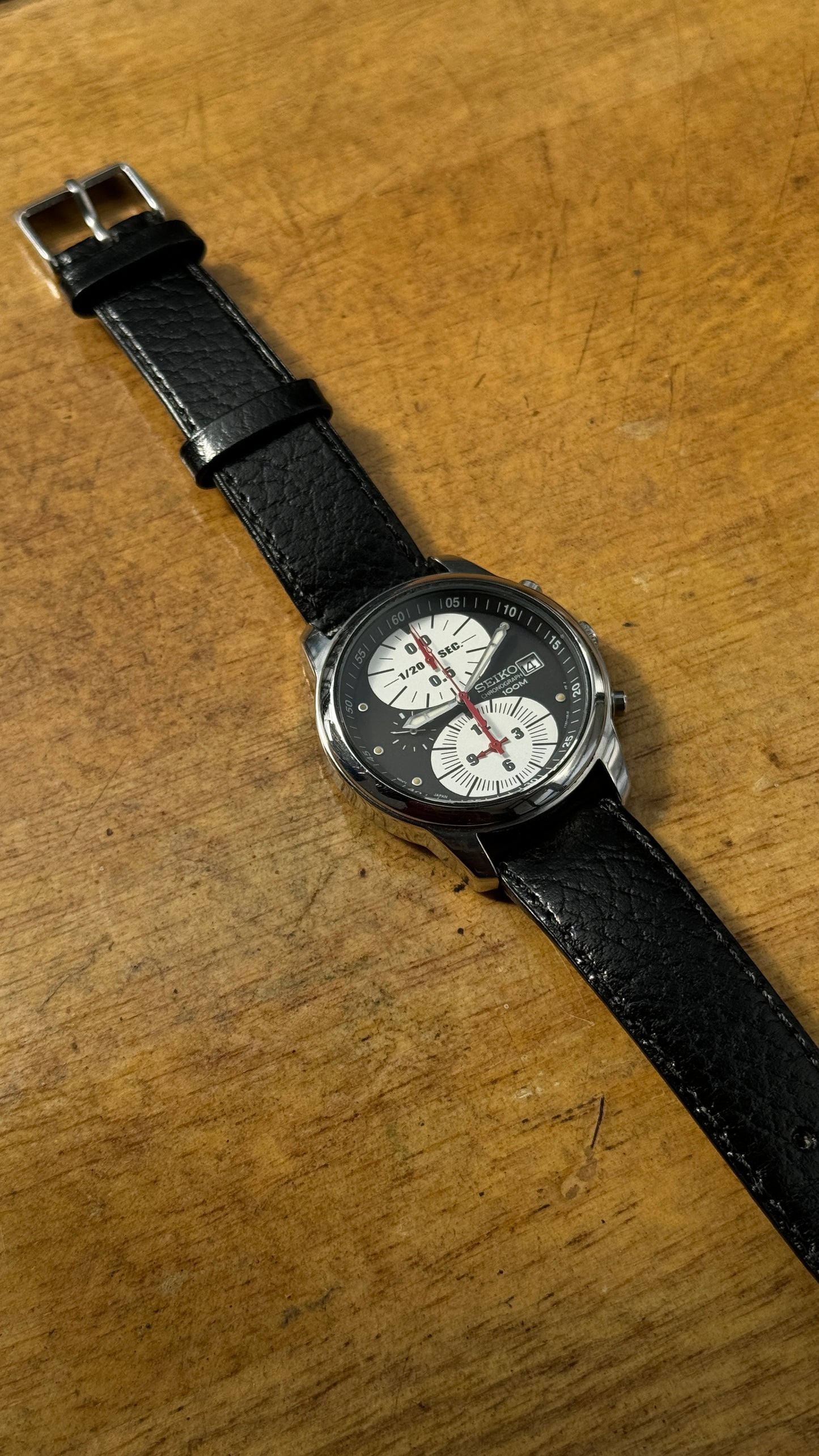 Pre Owned Seiko Chronograph- 7792-0BMO