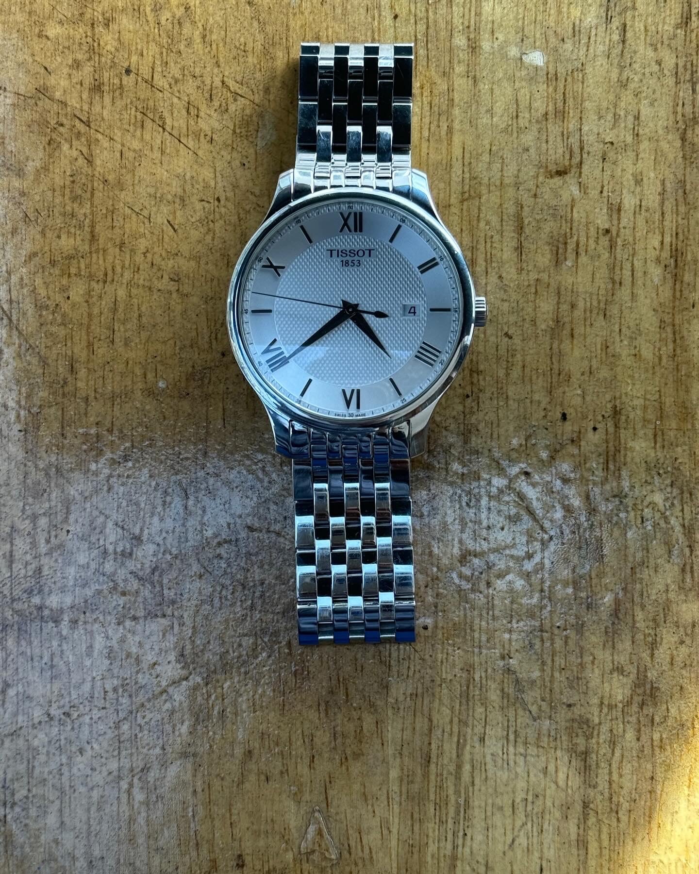 Pre Owned Tissot Swiss Made T-Classic Silver Tradition