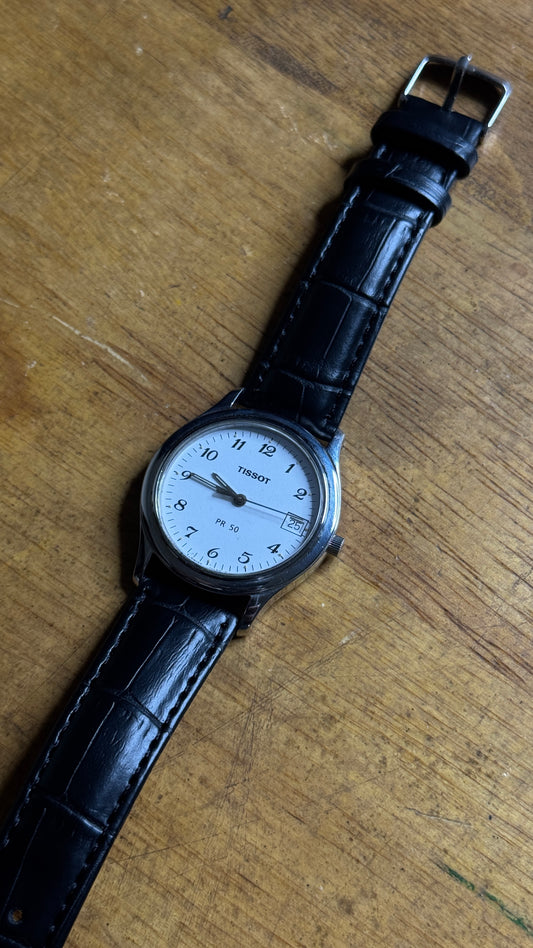 Pre Owned Tissot PR 50 Quartz Watch - Unisex