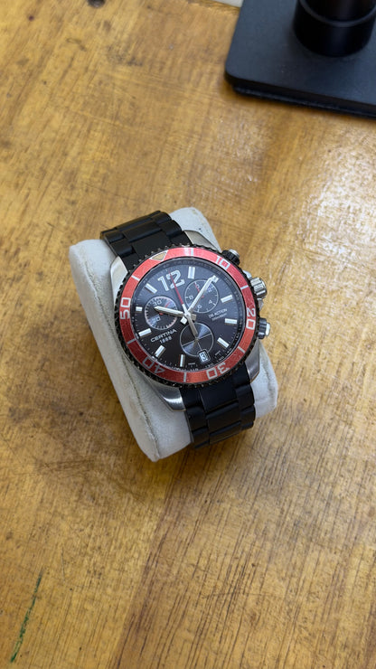 Pre Owned Certina DS Action Chronograph Watch