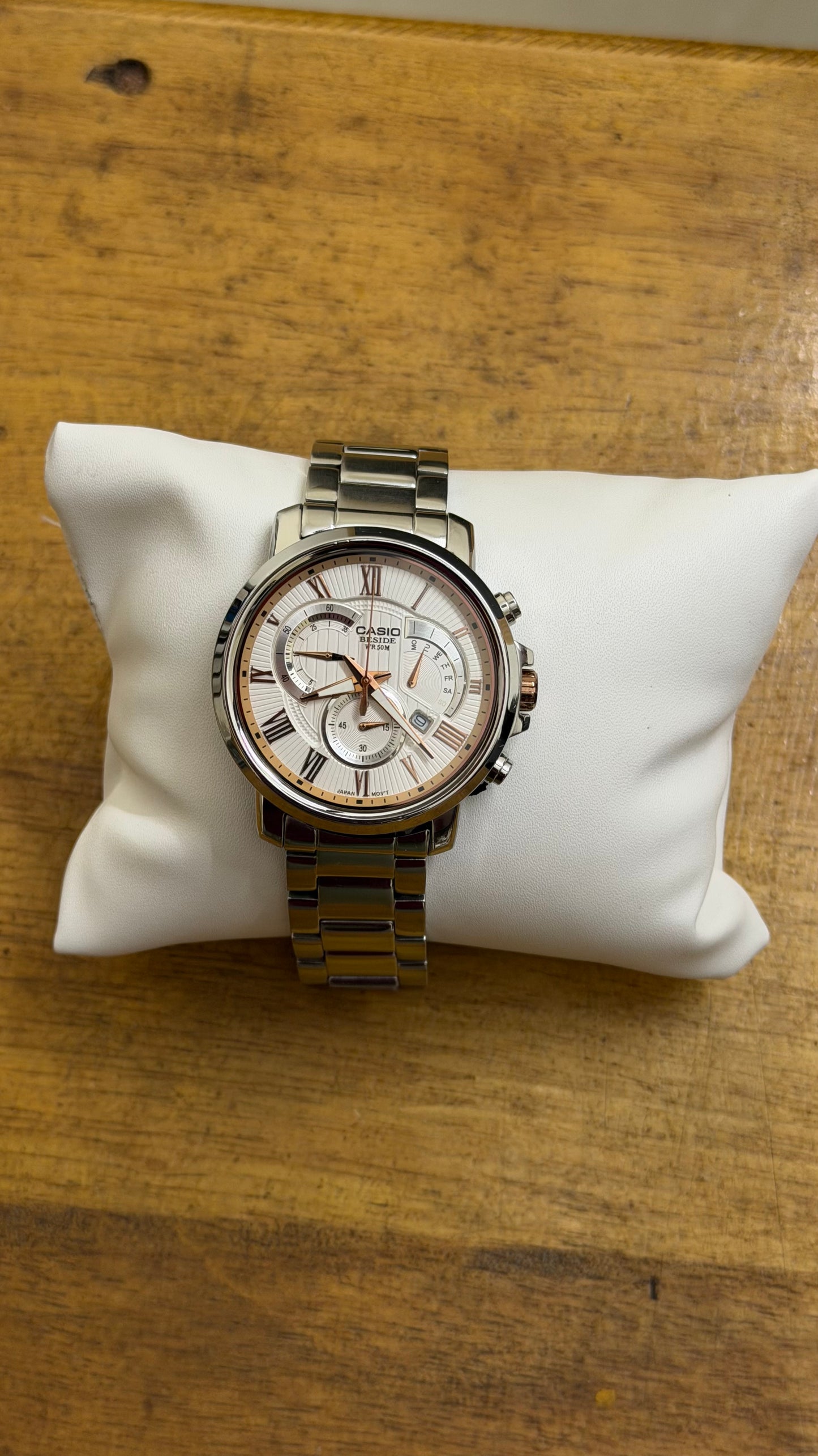Pre Owned Casio Beside Chronograph Watch
