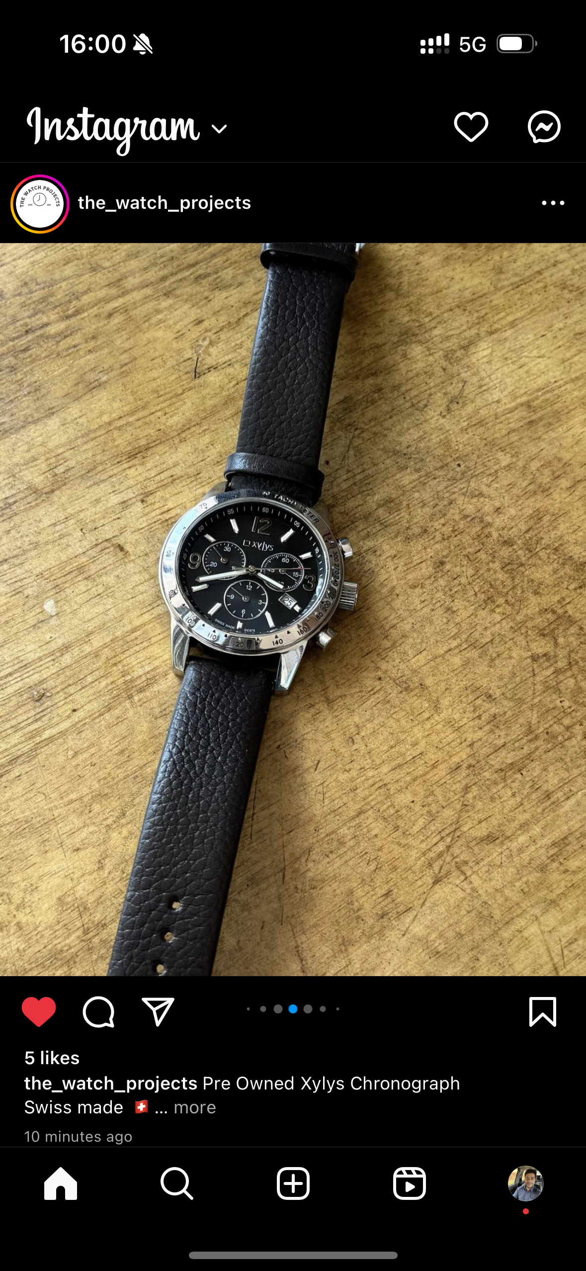 Pre Owned Xylys Chronograph