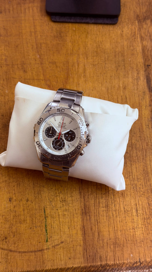 Pre Owned Alba Chronograph Watch