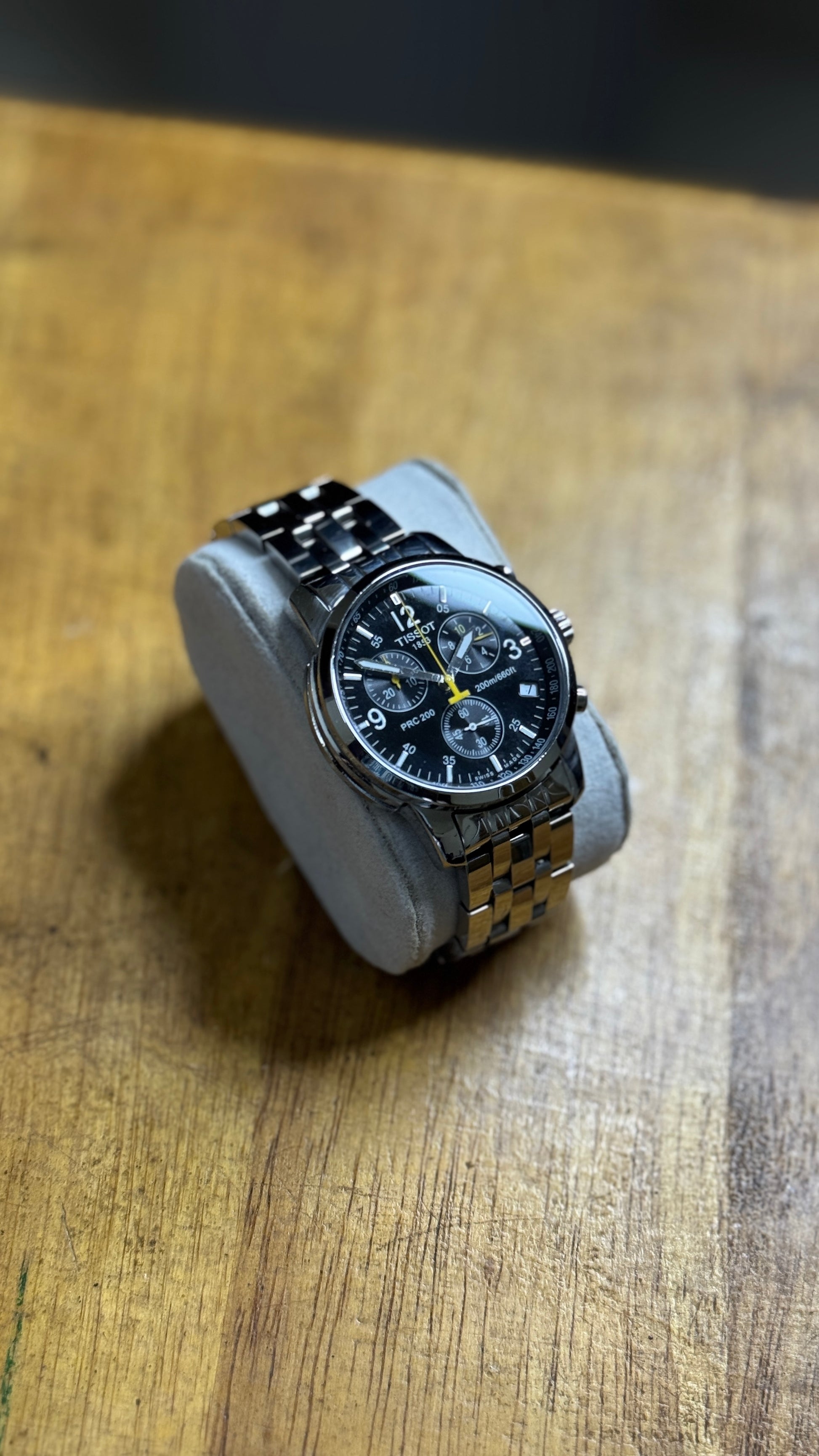 Pre Owned Tissot PRC 200 Chronograph Watch – THEWATCHPROJECTS