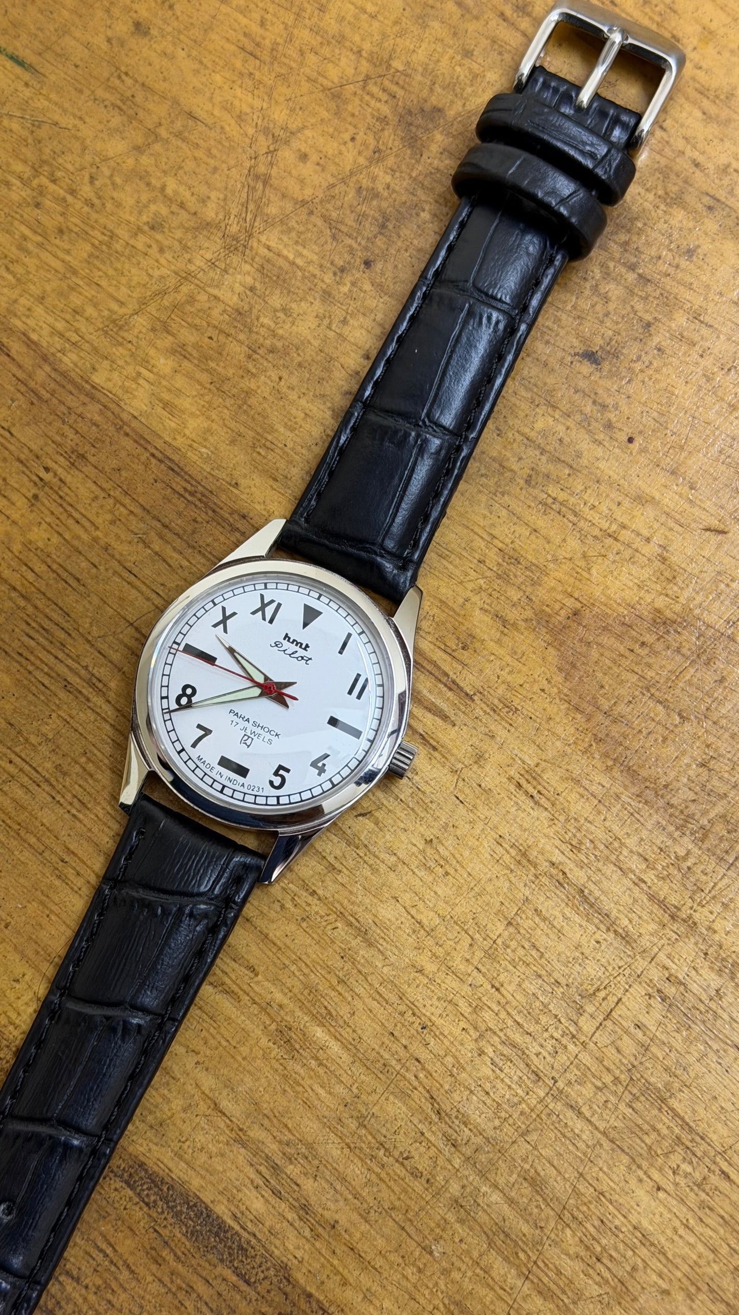 Pre Owned Vintage HMT Pilot - 1980s - Restored