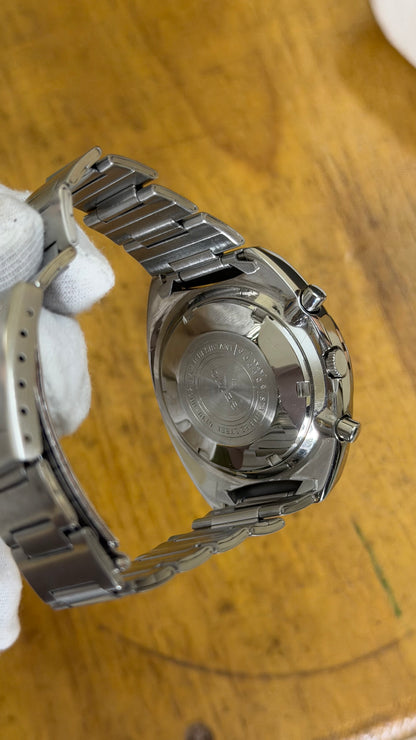 Pre Owned Vintage Seiko Automatic Chronograph Silver Pogue  (Super Rare & Well Preserved)