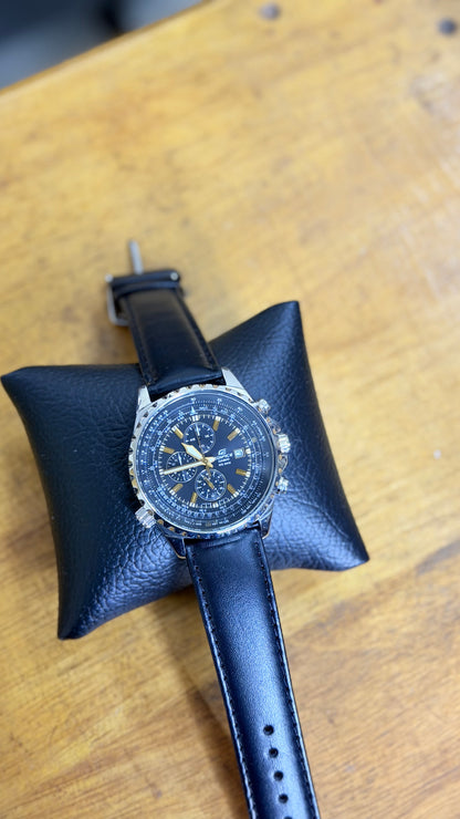 Pre Owned Casio Edifice EF27 Chronograph Watch