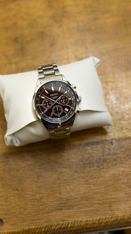 Pre Owned Seiko Chronograph Watch