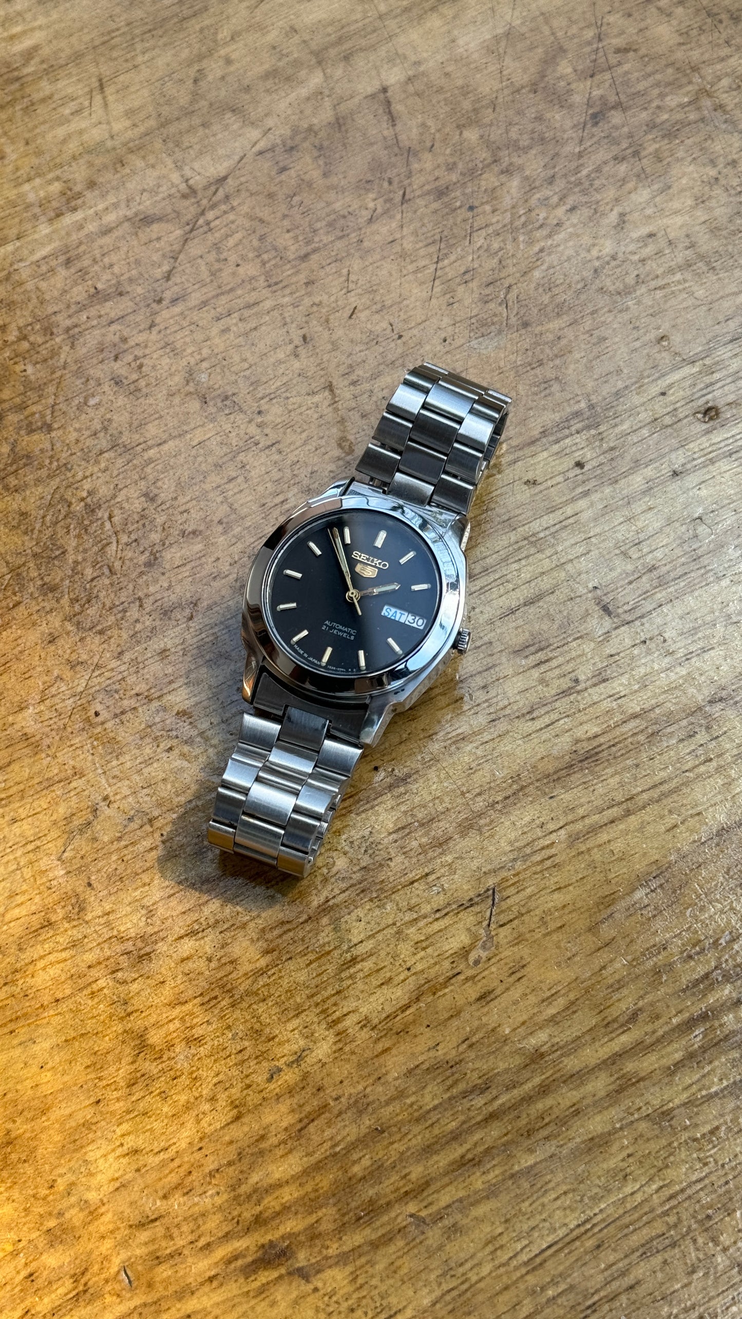 Pre Owned Vintage Seiko 5 Automatic