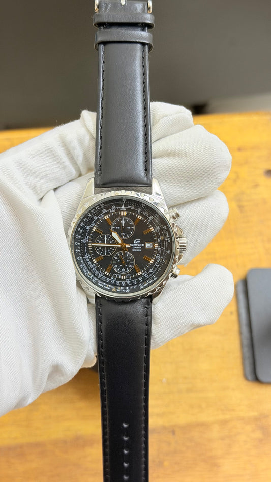 Pre Owned Casio Edifice EF27 Chronograph Watch
