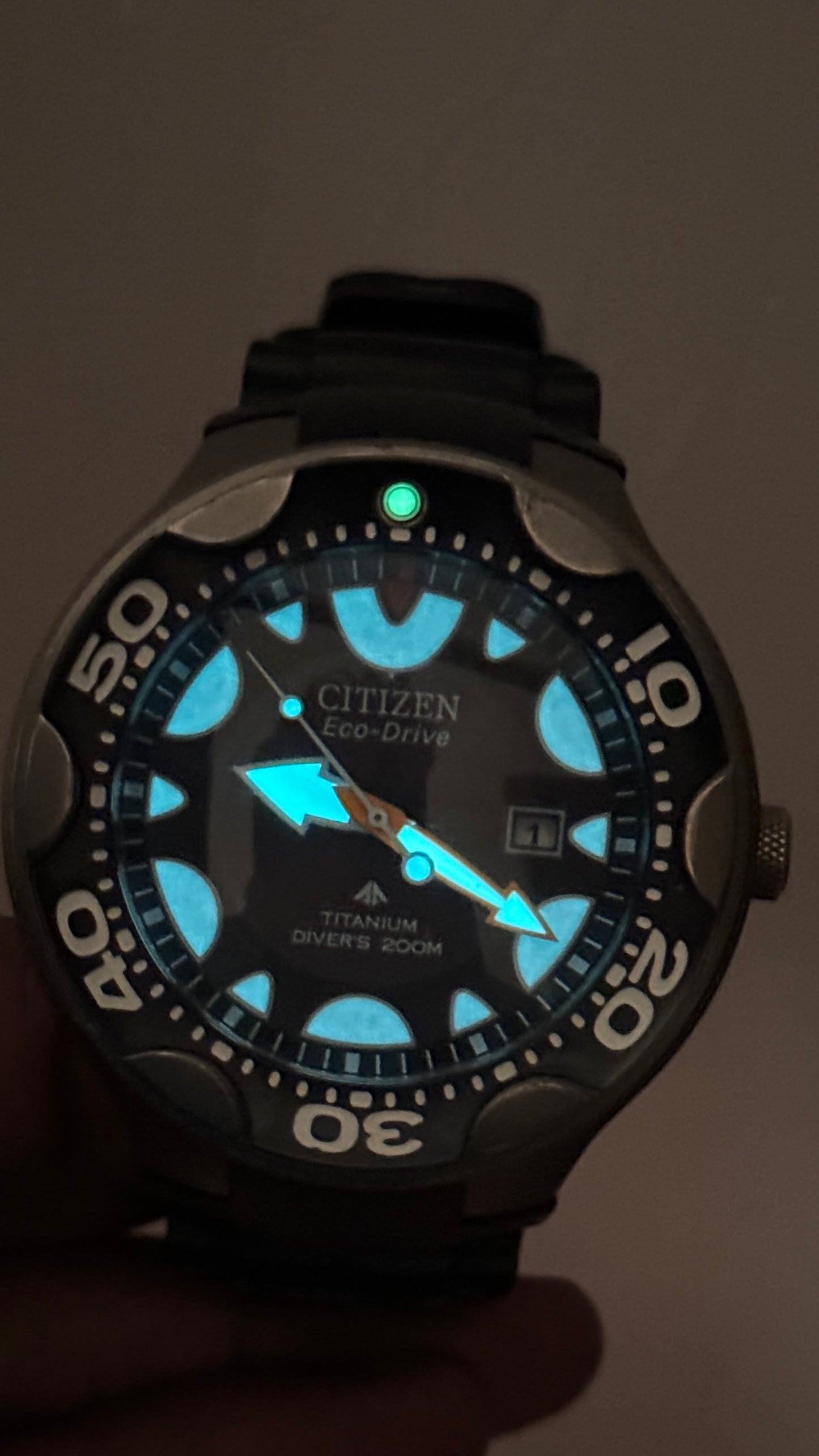 Pre Owned Citizen Orca Titanium Promaster - BN0015-07E