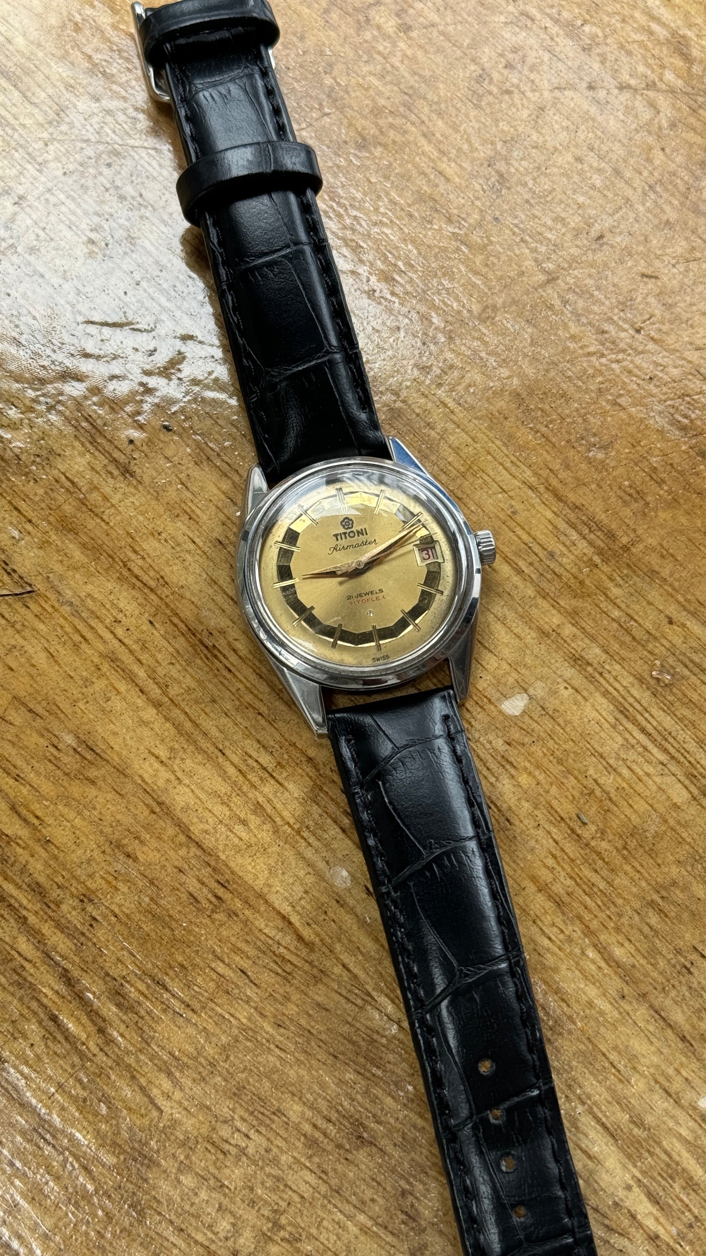 Pre Owned Vintage Titoni Air Master - Manual Winding