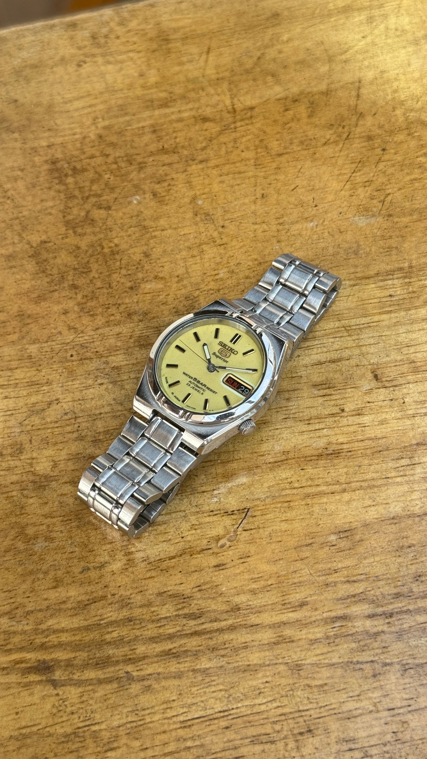 Pre Owned Seiko 5 Superior Automatic (fully lumed dial)