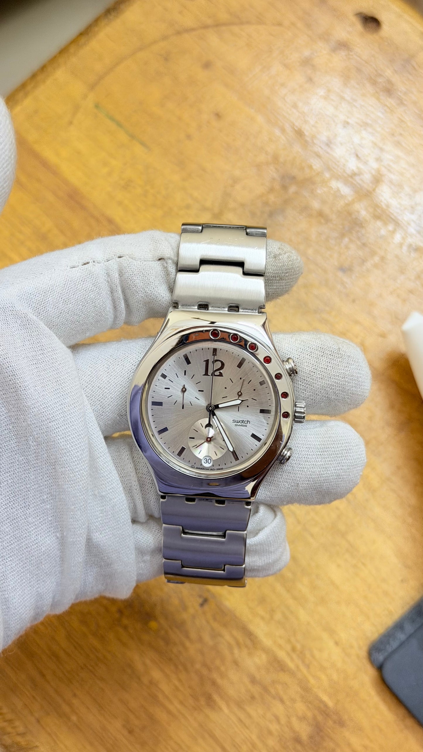 Pre Owned Swatch Irony Chronograph