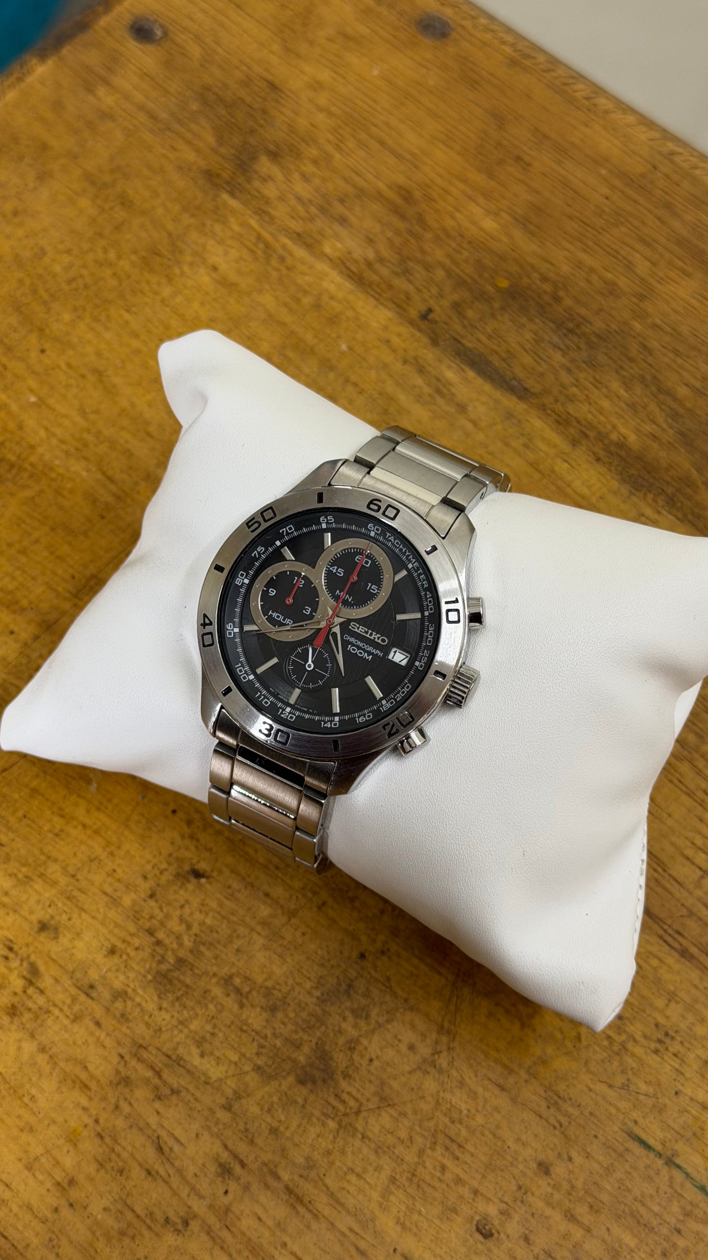 Pre Owned Seiko Chronograph Watch