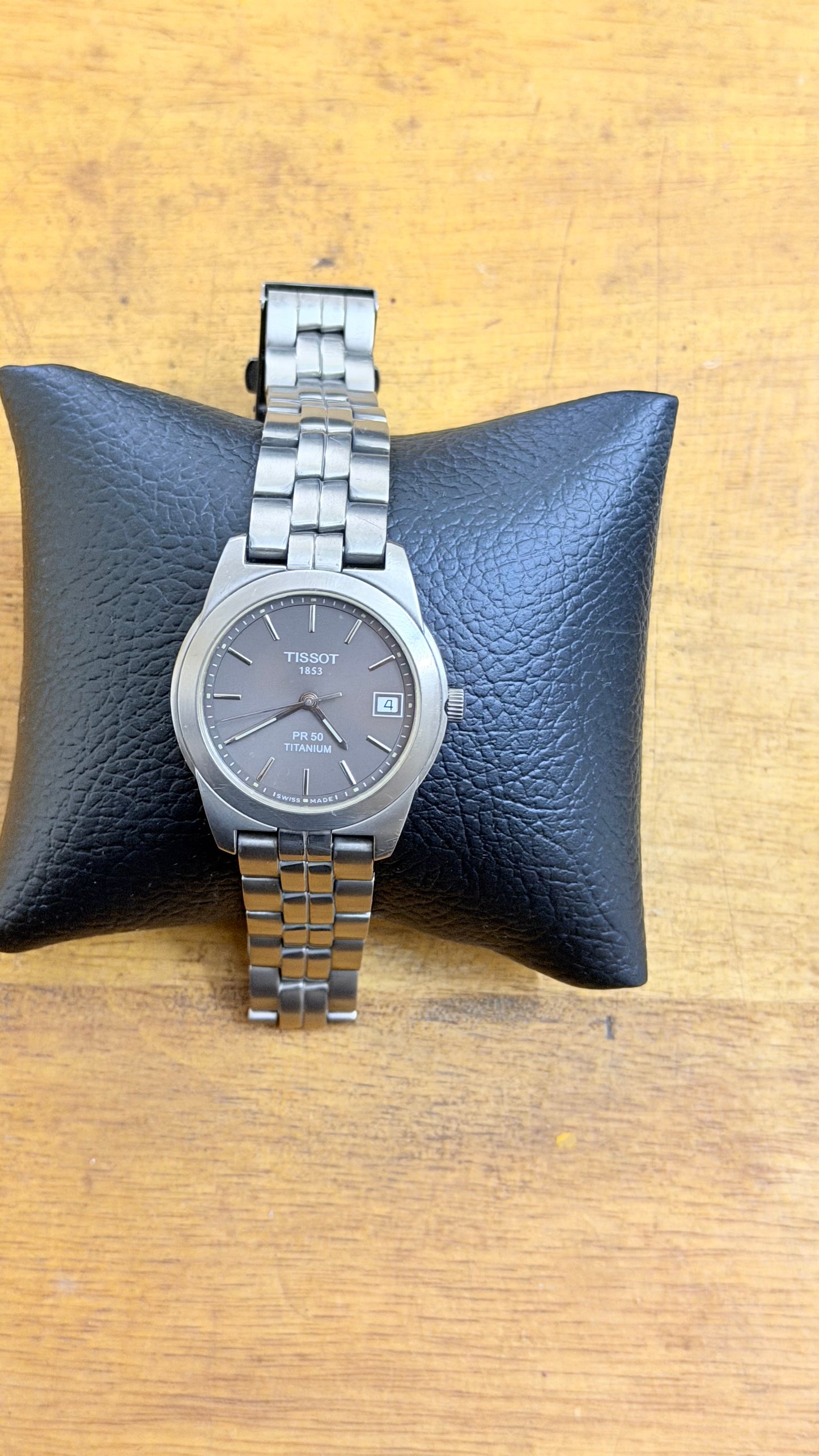 Pre Owned Tissot Titanium Quartz Watch