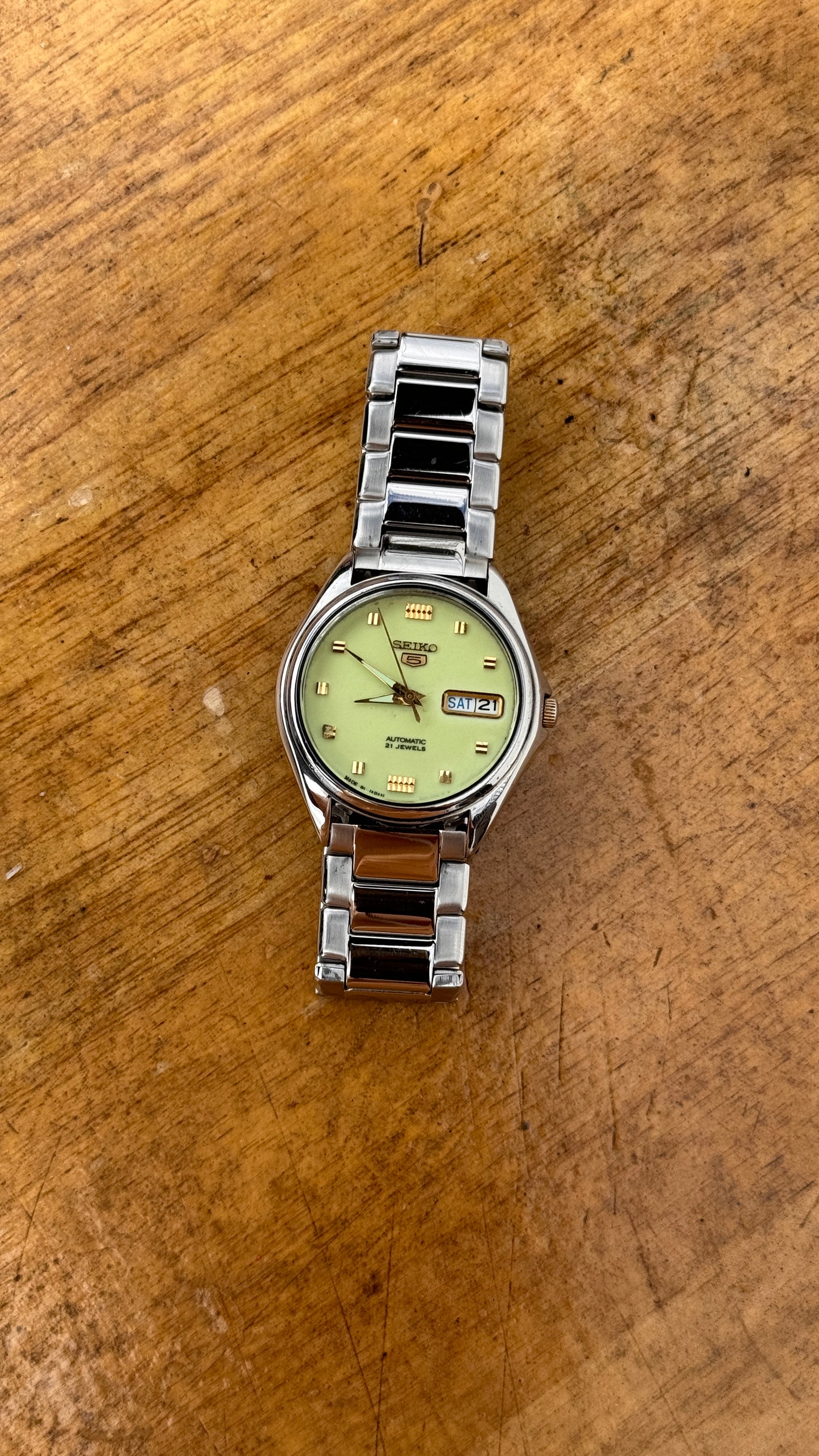 Pre Owned Vintage Seiko 5 Automatic