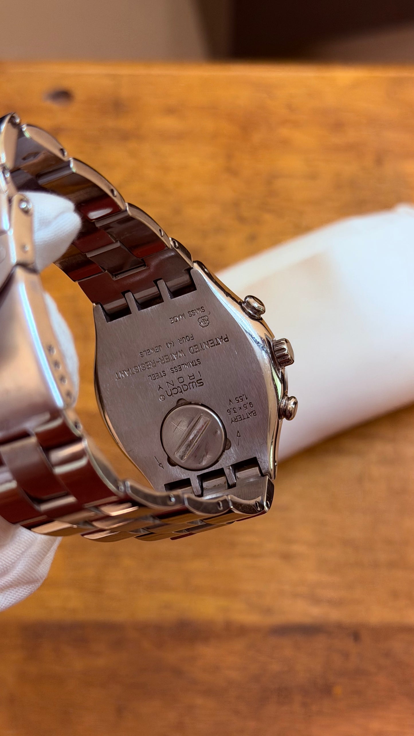 Pre Owned Swatch Irony Chronograph